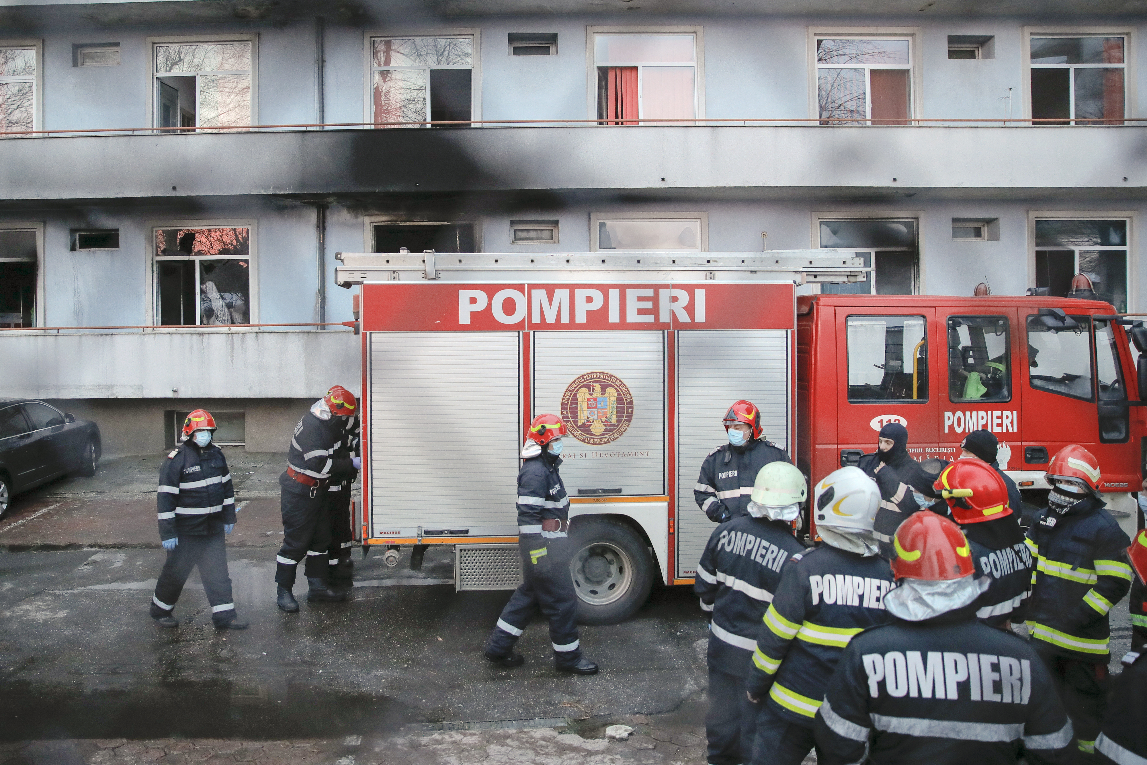 Romania Hospital Fire