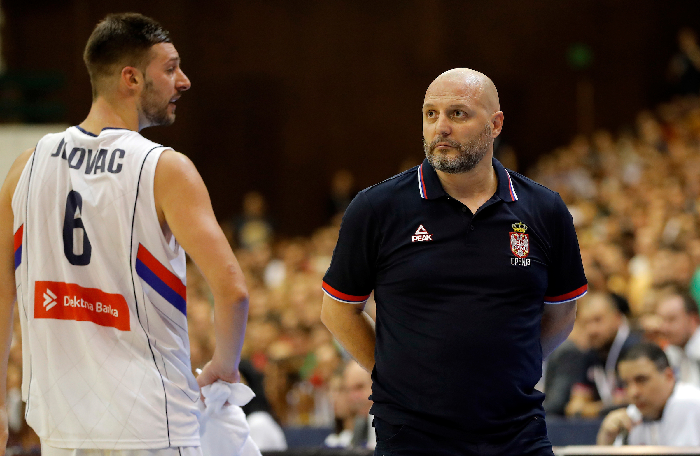 Kosarka, Srbija - Nemacka, kvalifikacije za svetsko prvenstvo, Novi Sad, SPENS,  2.7.1018. Jul 2. 2018.