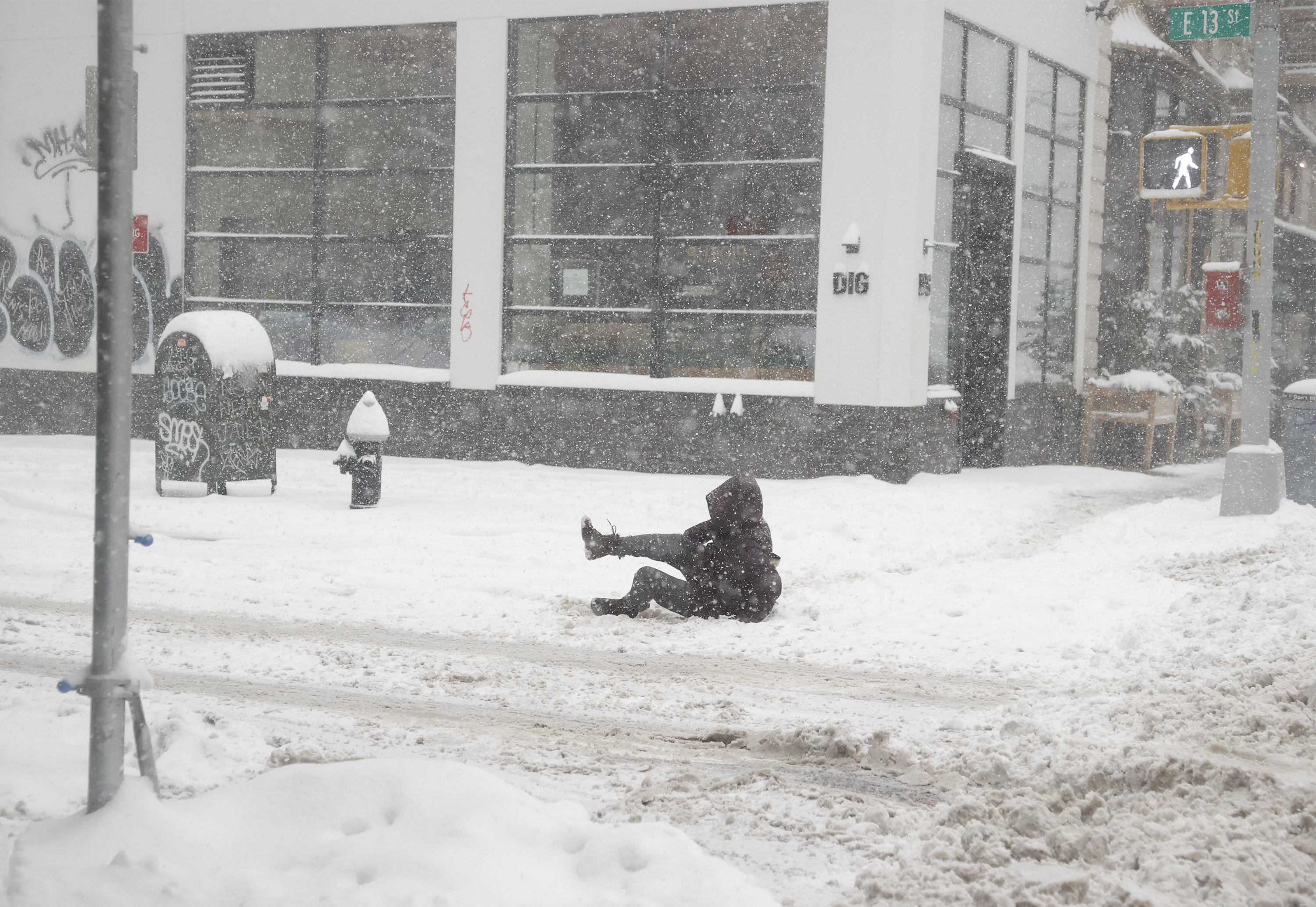 Snow Storm Hits New York, Northeast US