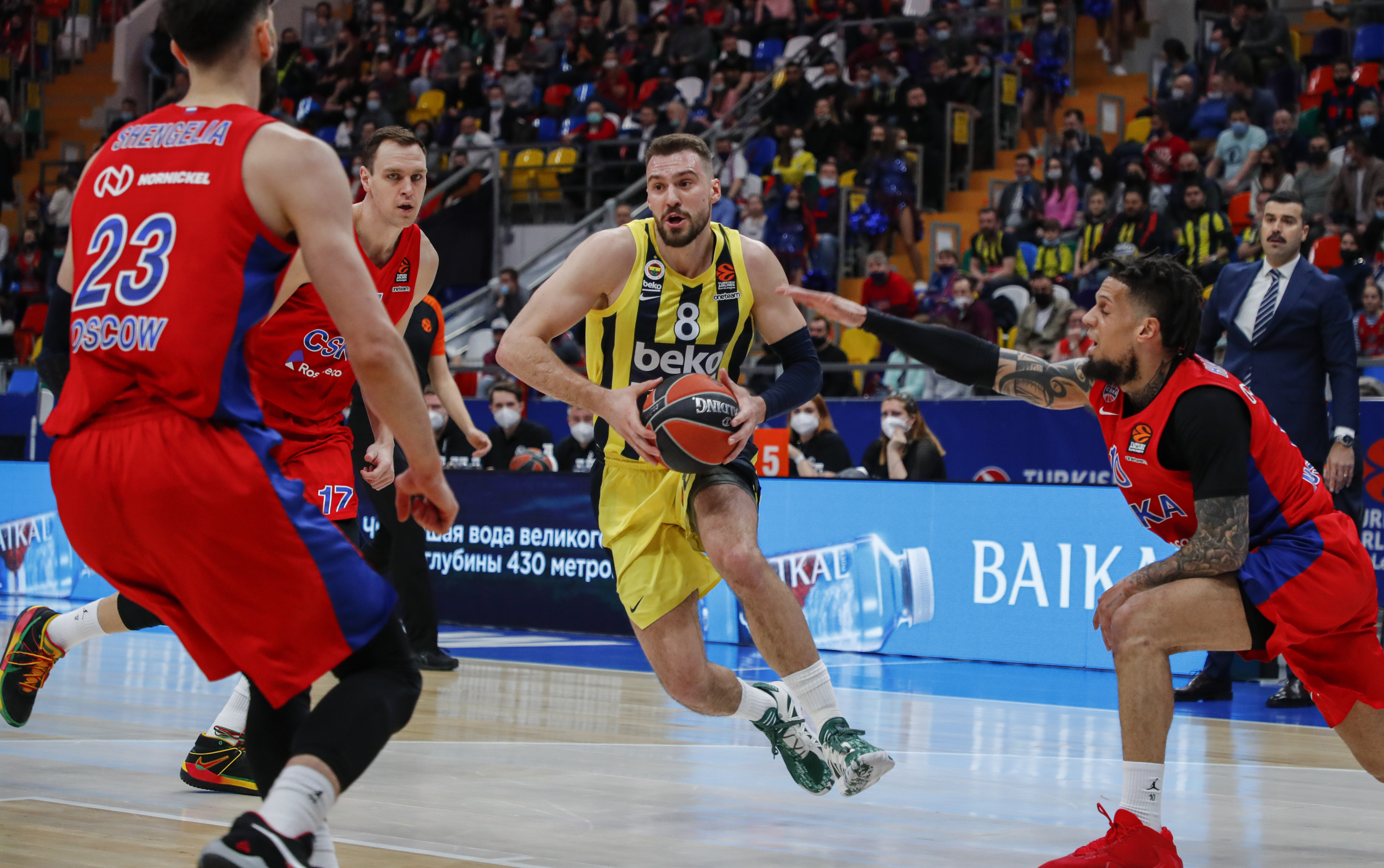 CSKA Moscow vs Fenerbahce Beko Istanbul