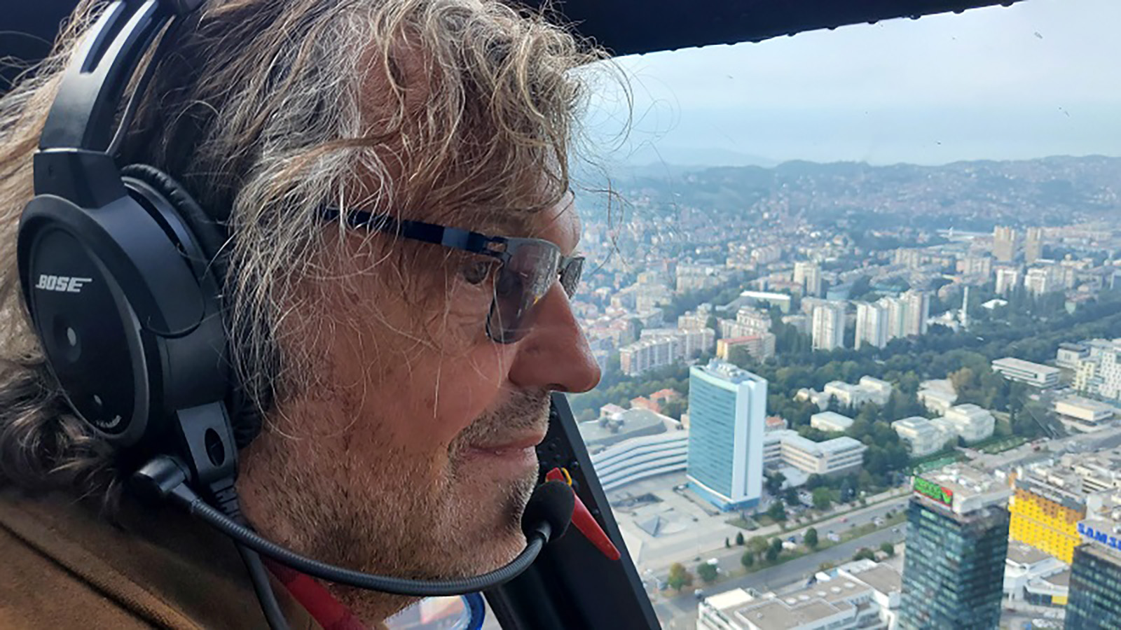 Emir Kusturica Sarajevo helikopter