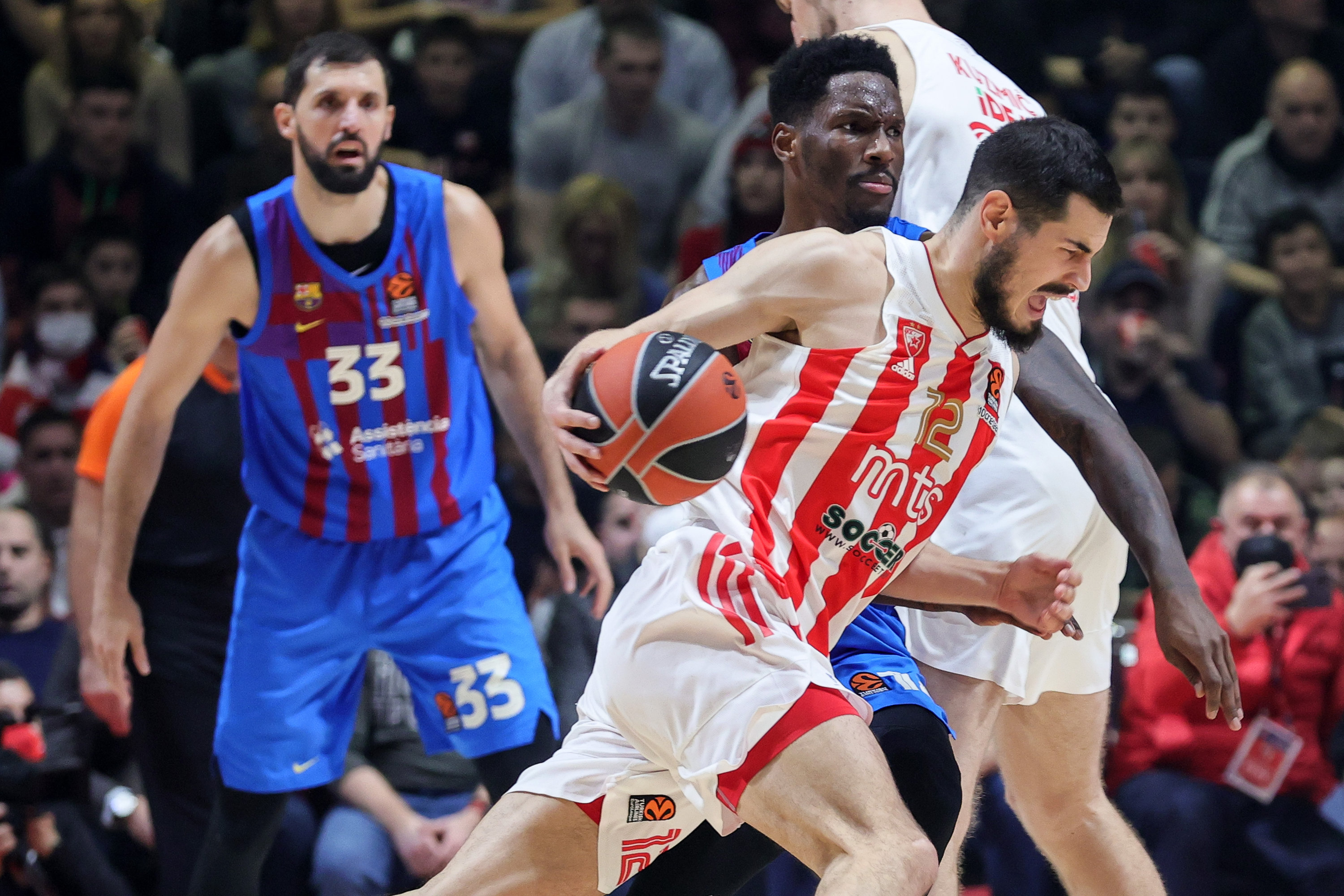 Crvena Zvezda v Barcelona-Euroleague 2021/22