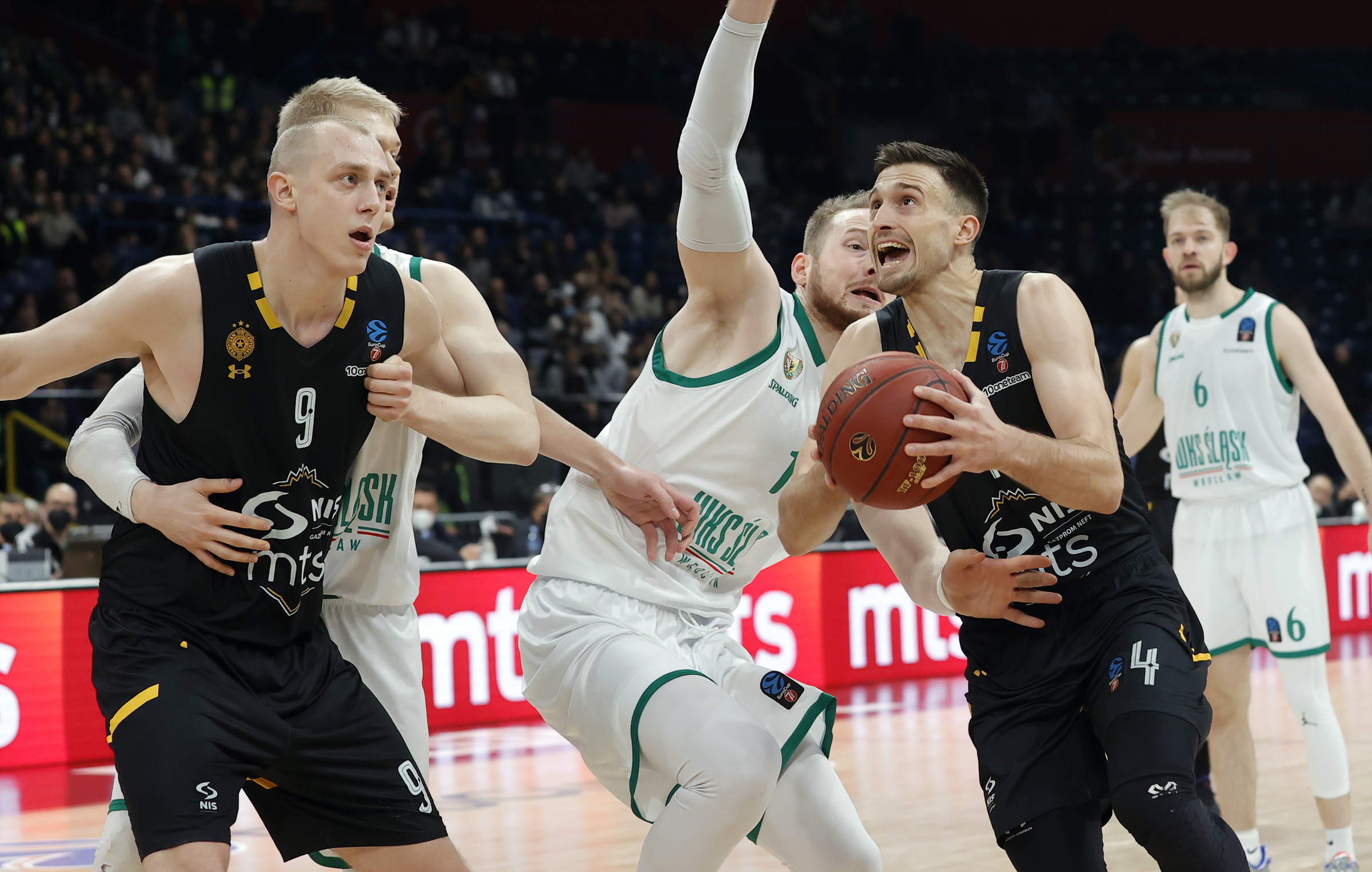 Partizan - Slask, Evrokup, Eurocup 15.12.2021. Beograd, Srbija, photo: Pedja Milosavljevic/STARSPORT