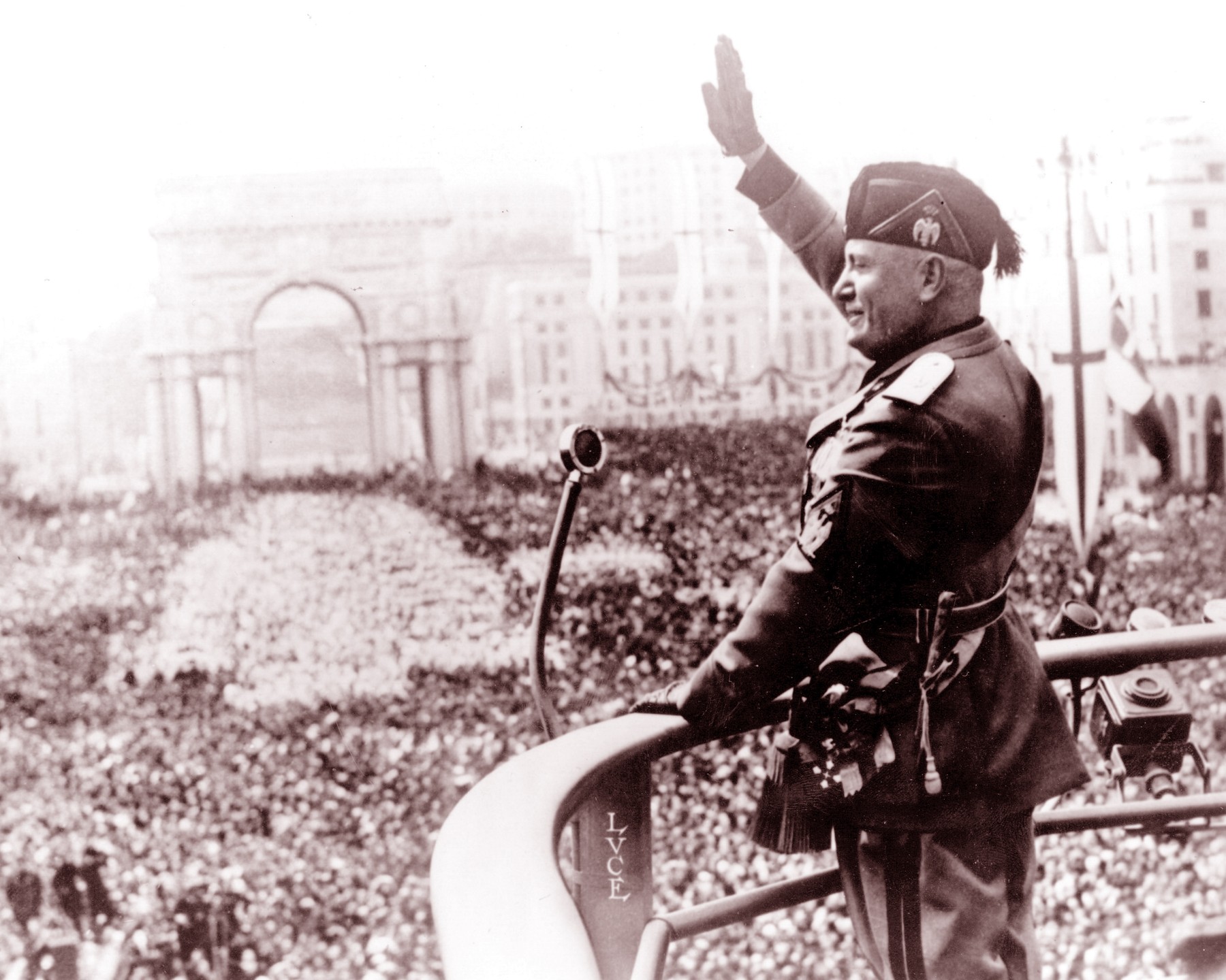 Benito Mussolini (1883 – 28 April 1945) Italian politician,