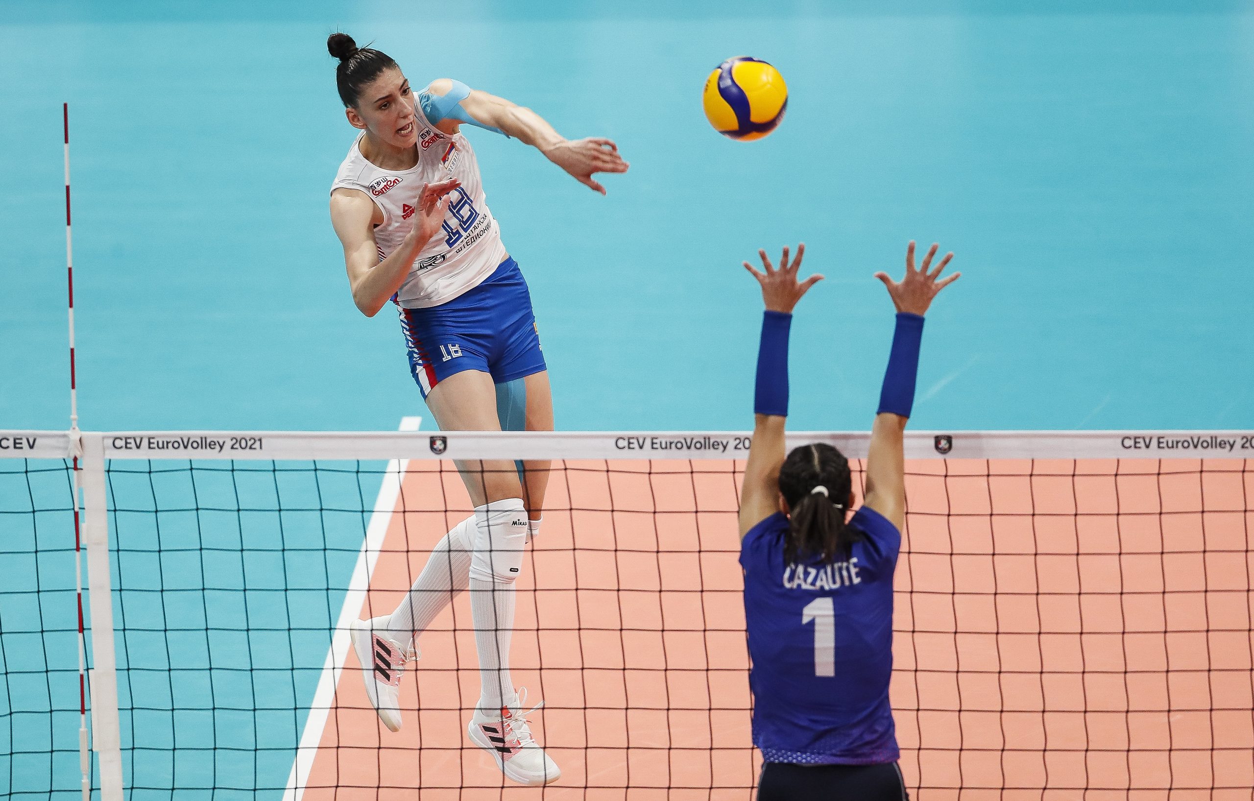 Evropsko Prvenstvo u odbojci za zene Eurovolley 2021-CetvrtfinaleQuarter Final match between Serbia and France
Beograd, 01.09.2021.
foto: Predrag Milosavljevic/Starsport.rs ©