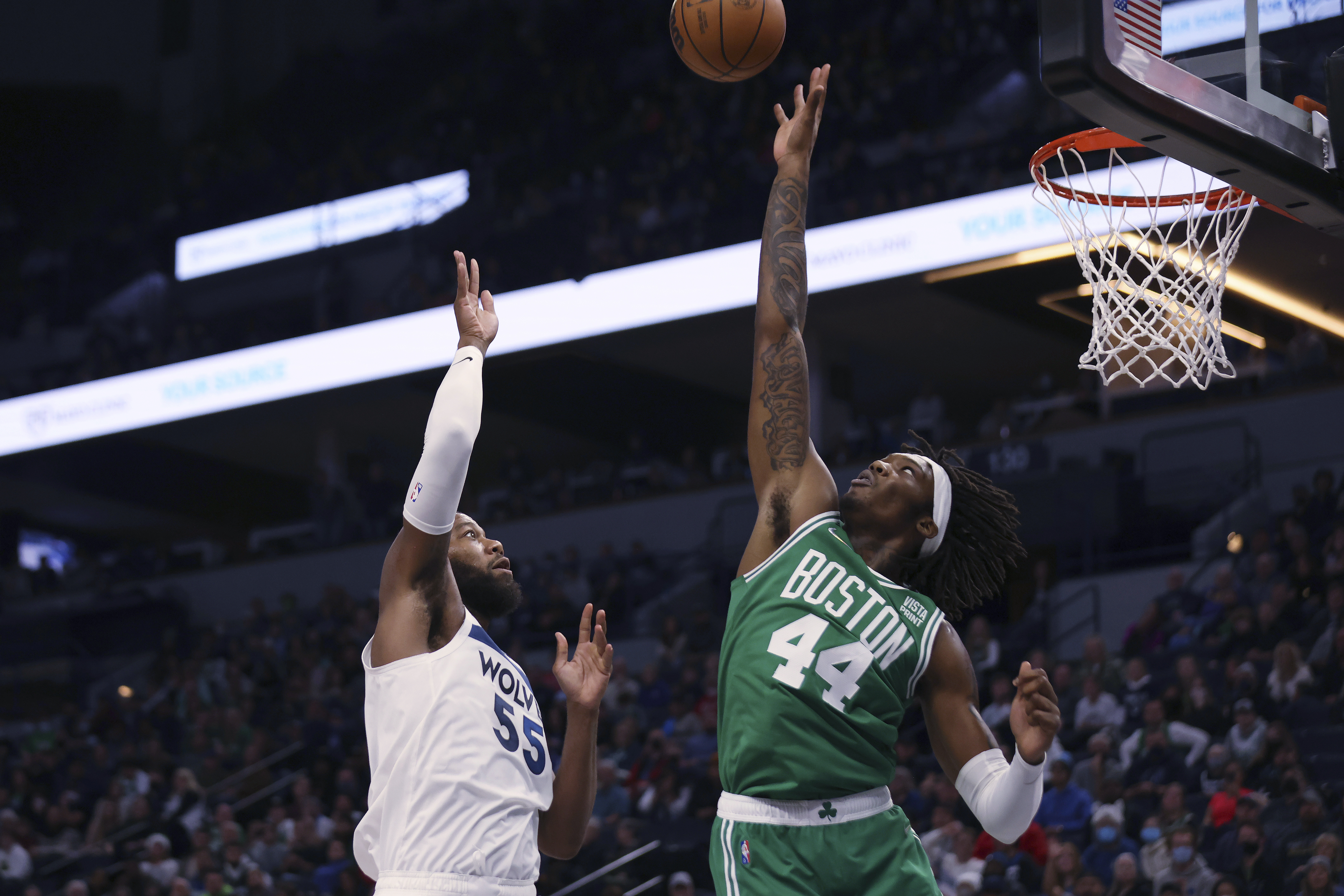 Celtics Timberwolves Basketball