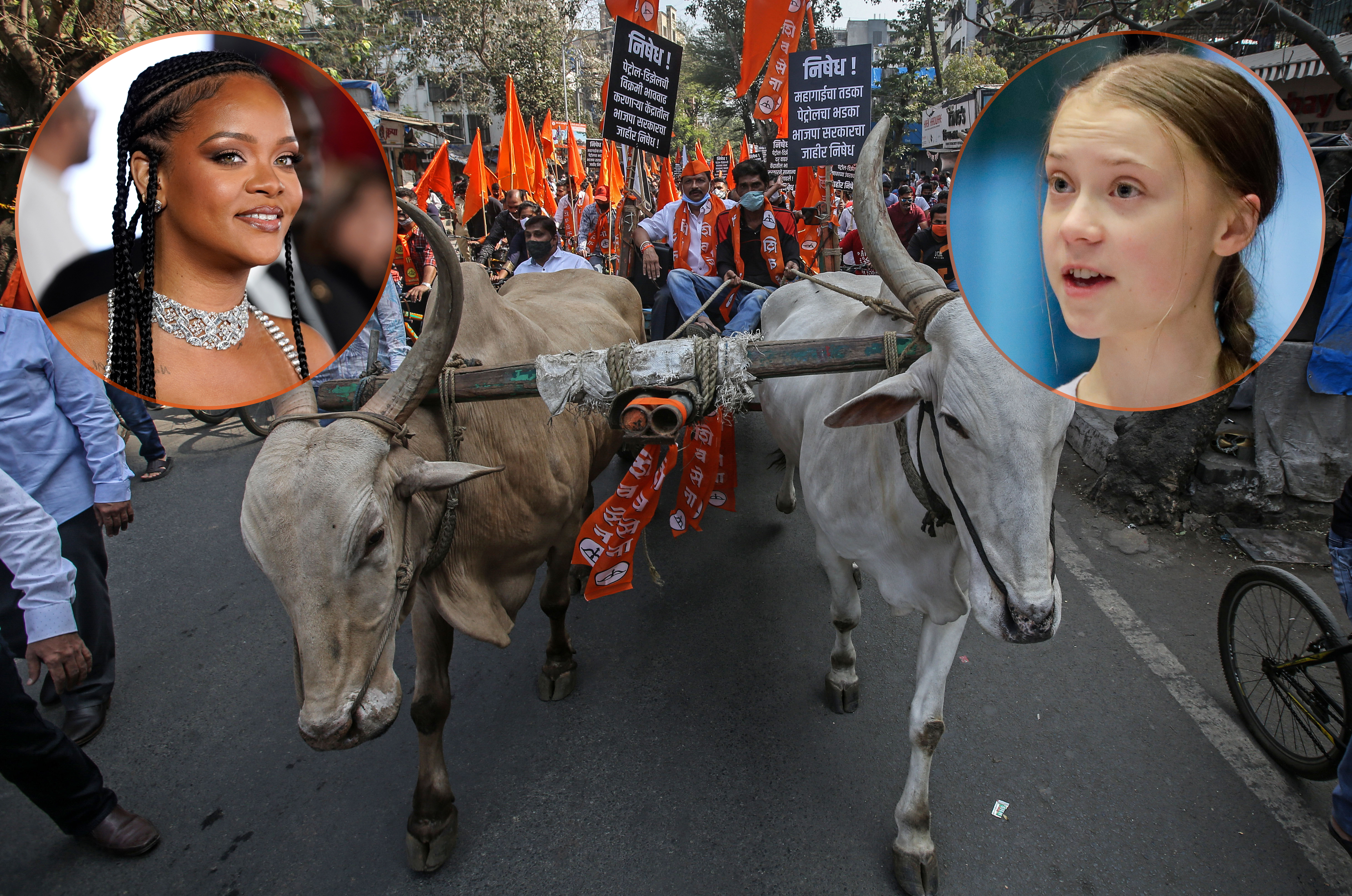 Protest against rising fuel price in Mumbai