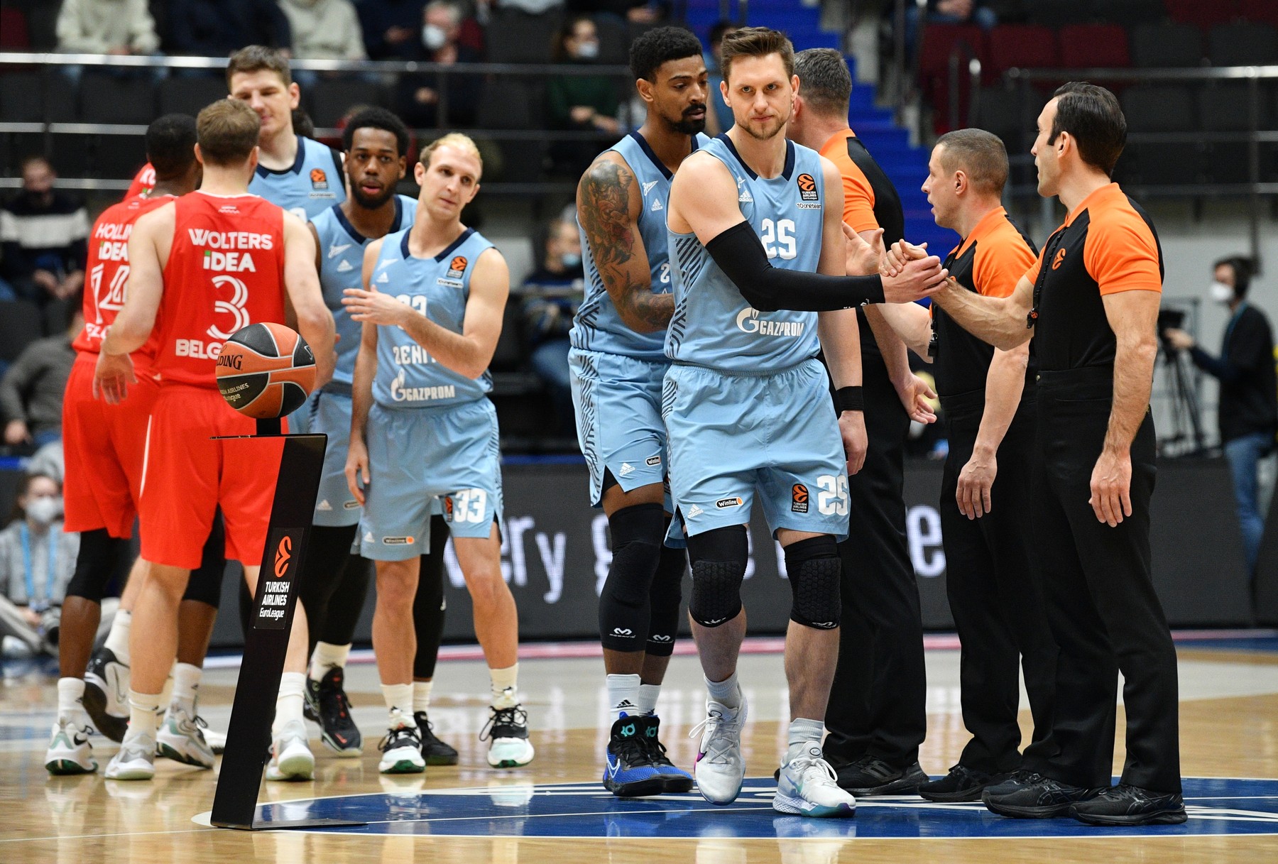 Russia Basketball Euroleague Zenit - Crvena Zvezda