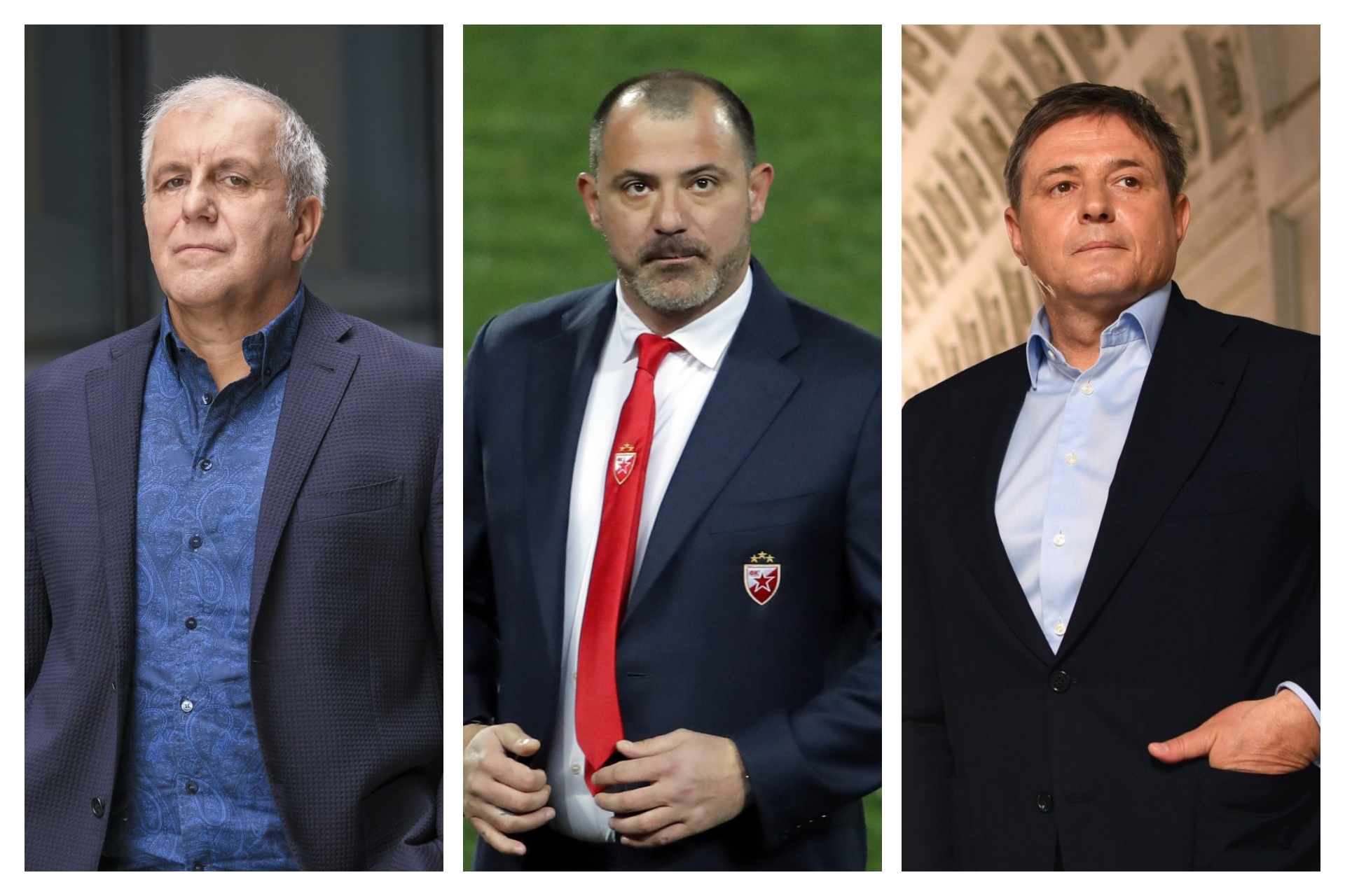 Željko Obradović, Dejan Stanković, Dragan Stojković Piksi kombo