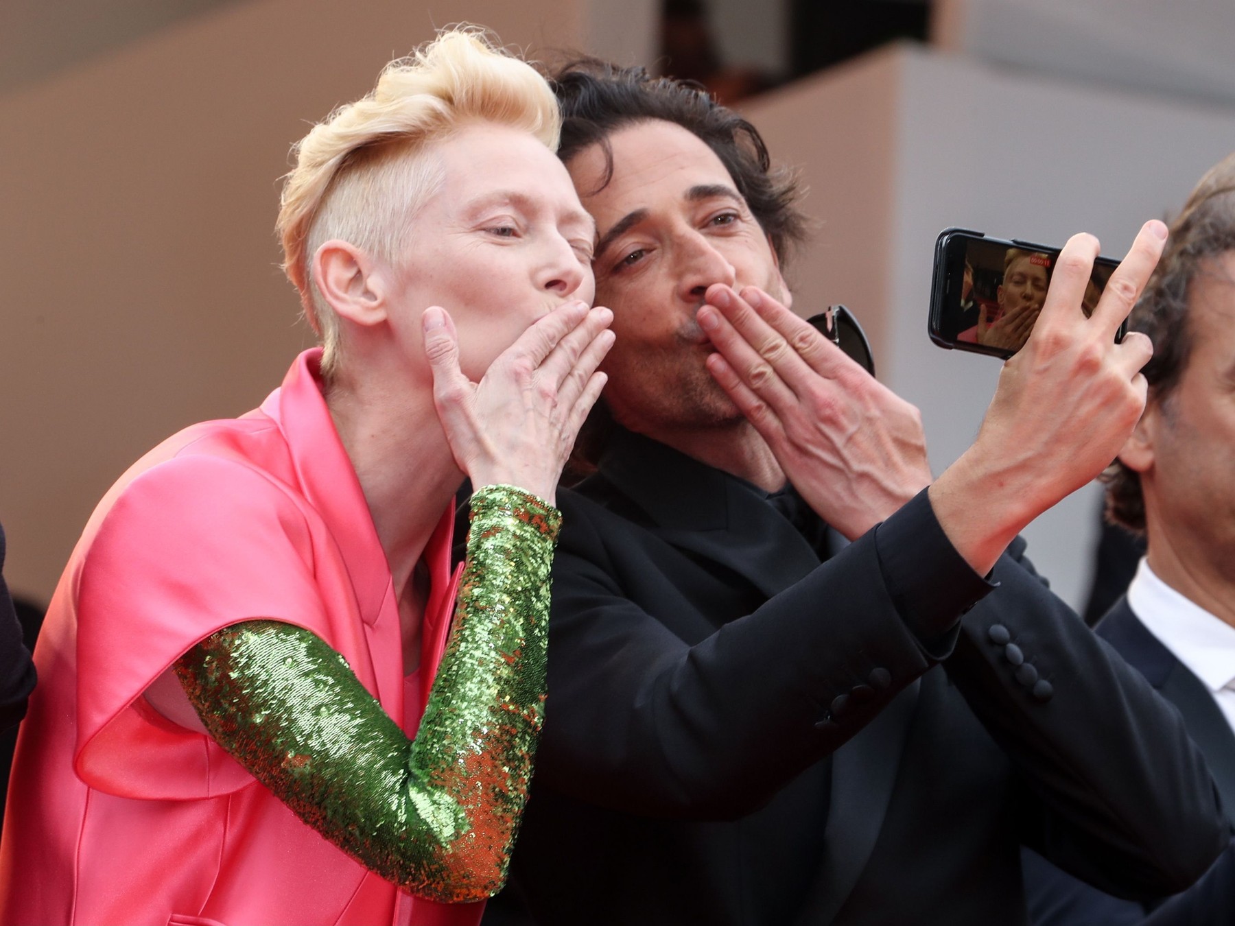 Tilda Swinton and Adrien Brody
'The French Dispatch' premiere, 74th Cannes Film Festival, France - 12 Jul 2021,Image: 621150829, License: Rights-managed, Restrictions: , Model Release: no, Credit line: Matt Baron / Shutterstock Editorial / Profimedia