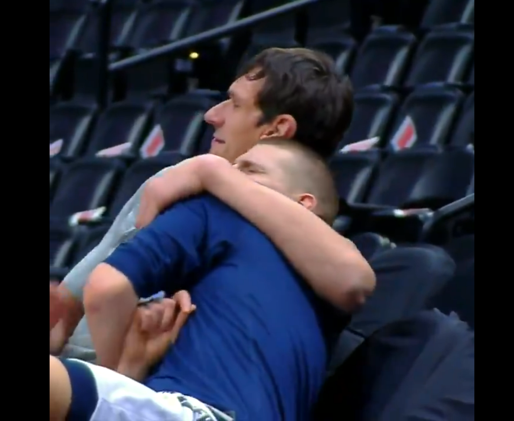 Nikola Jokić i Boban Marjanović