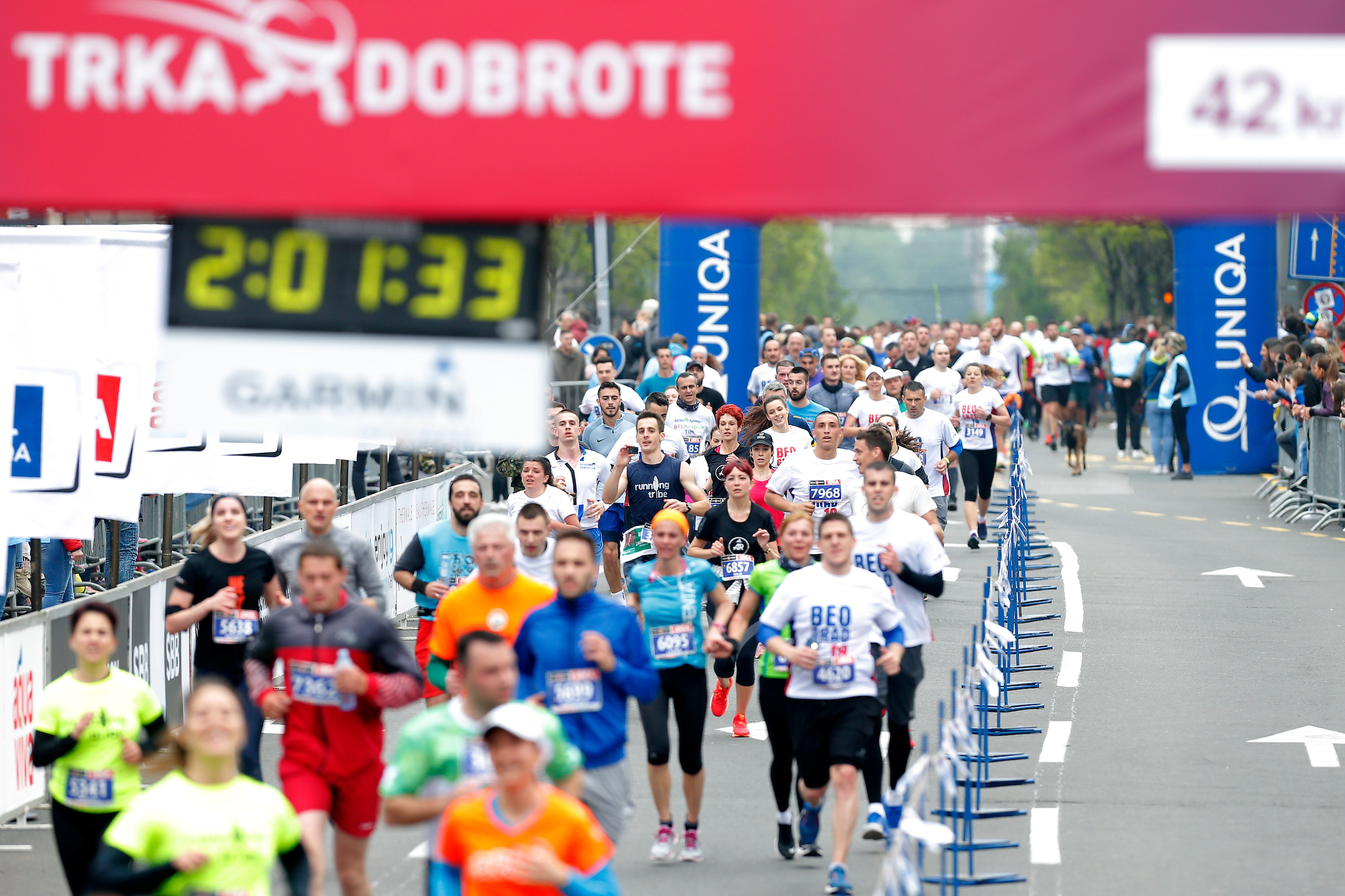 Beogradski maraton, Belgrade Marathon 14. april 2019. 14.4.2019.  (credit image &amp; photo: Pedja Milosavljevic / STARSPORT)