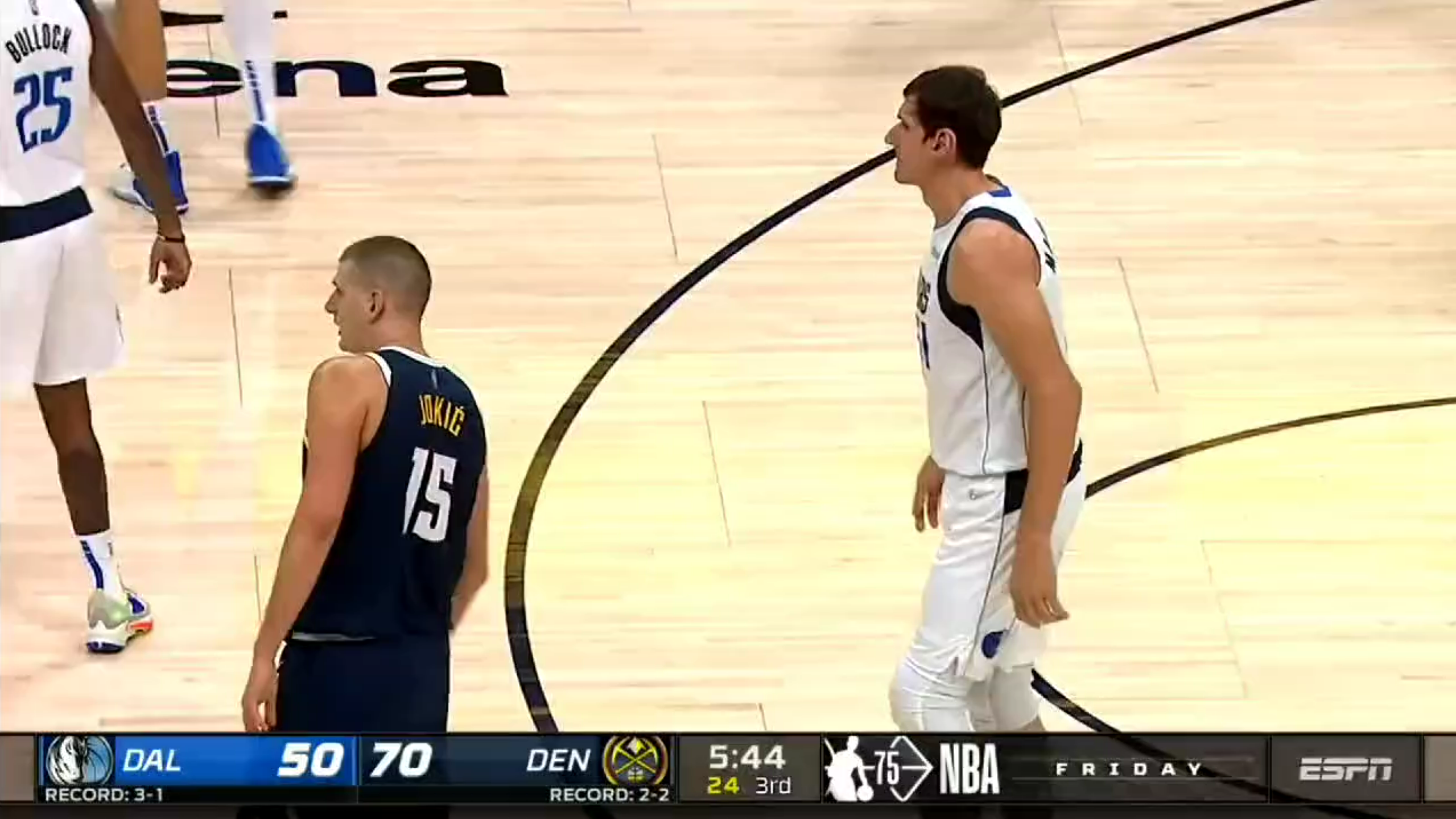 Nikola Jokić i Boban Marjanović