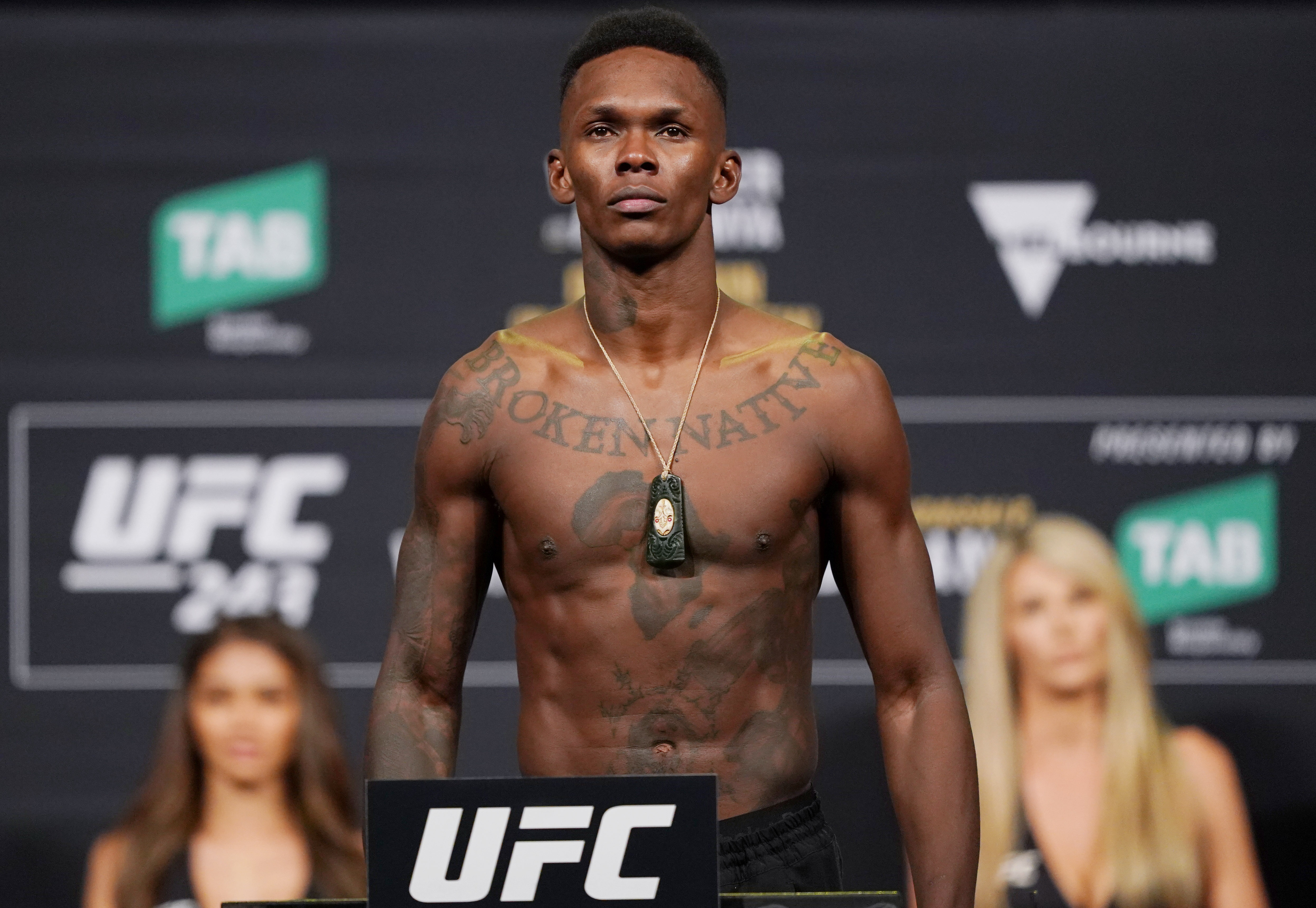 Ultimate Fighting Championship 243 weigh in day in Melbourne