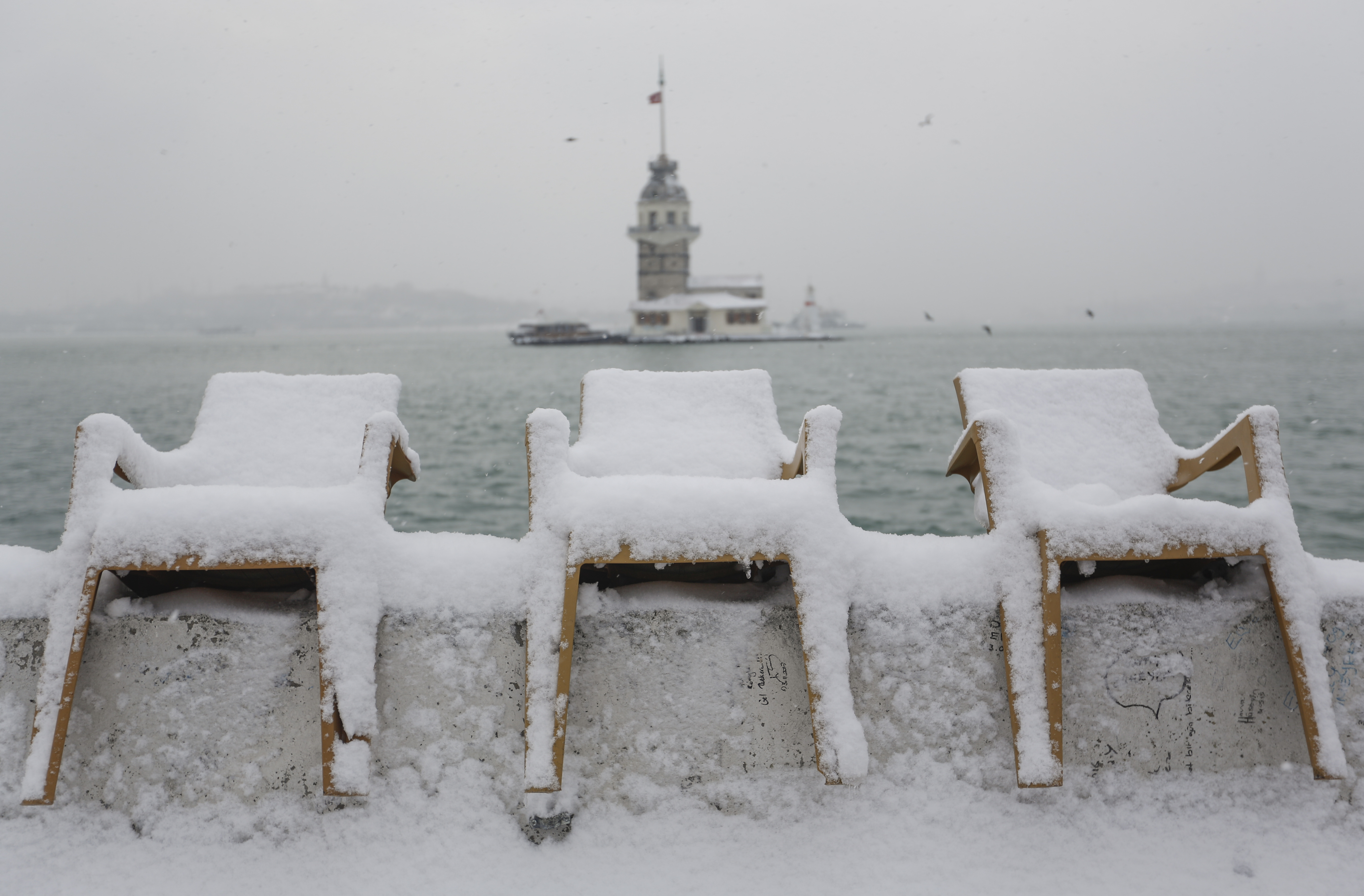 Winter weather in Turkey