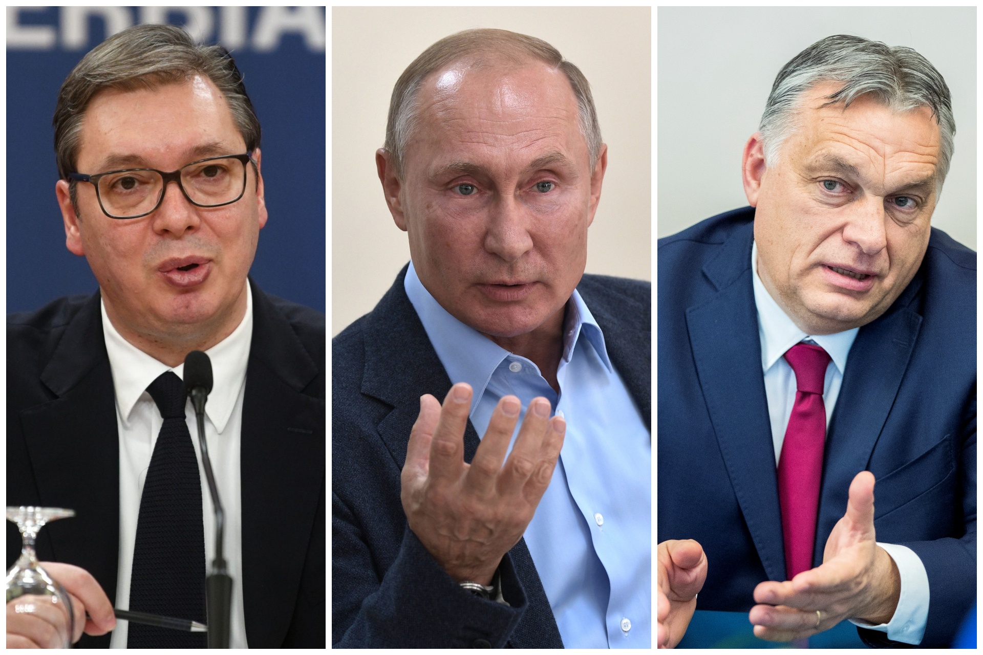Vučić, Putin, Orban kombo