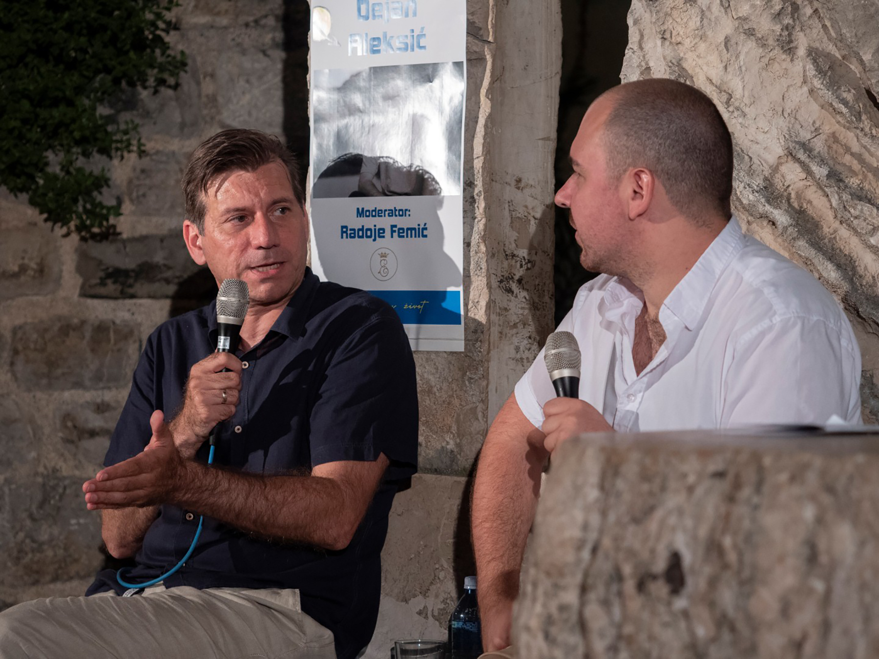 Dejan Aleksić i Radoje Femić, Budva Grad teatar, Crna Gora Foto: Promo/Grad teatar Budva