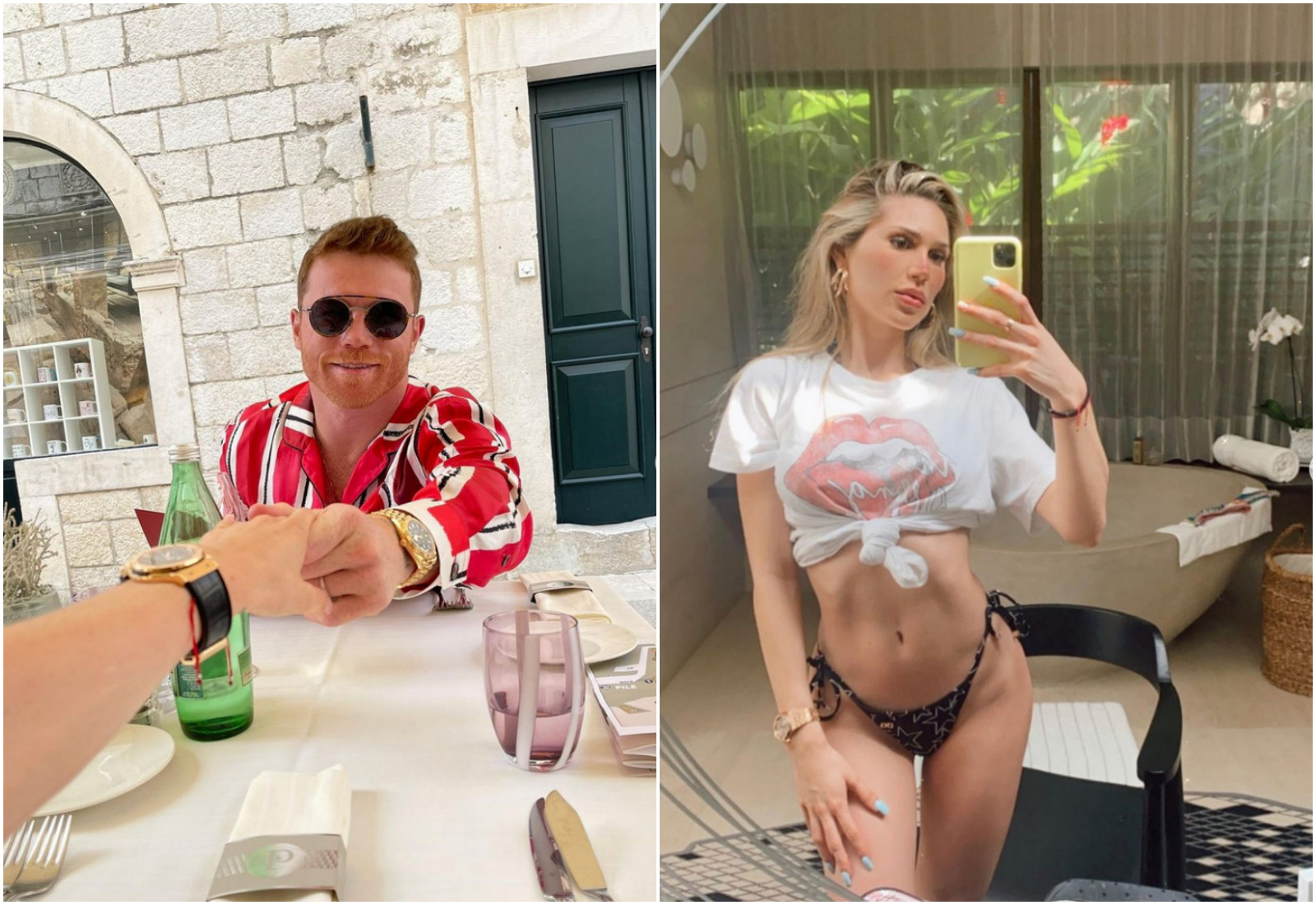 Foto: Screenshot Instagram fernandagmtz/canelo