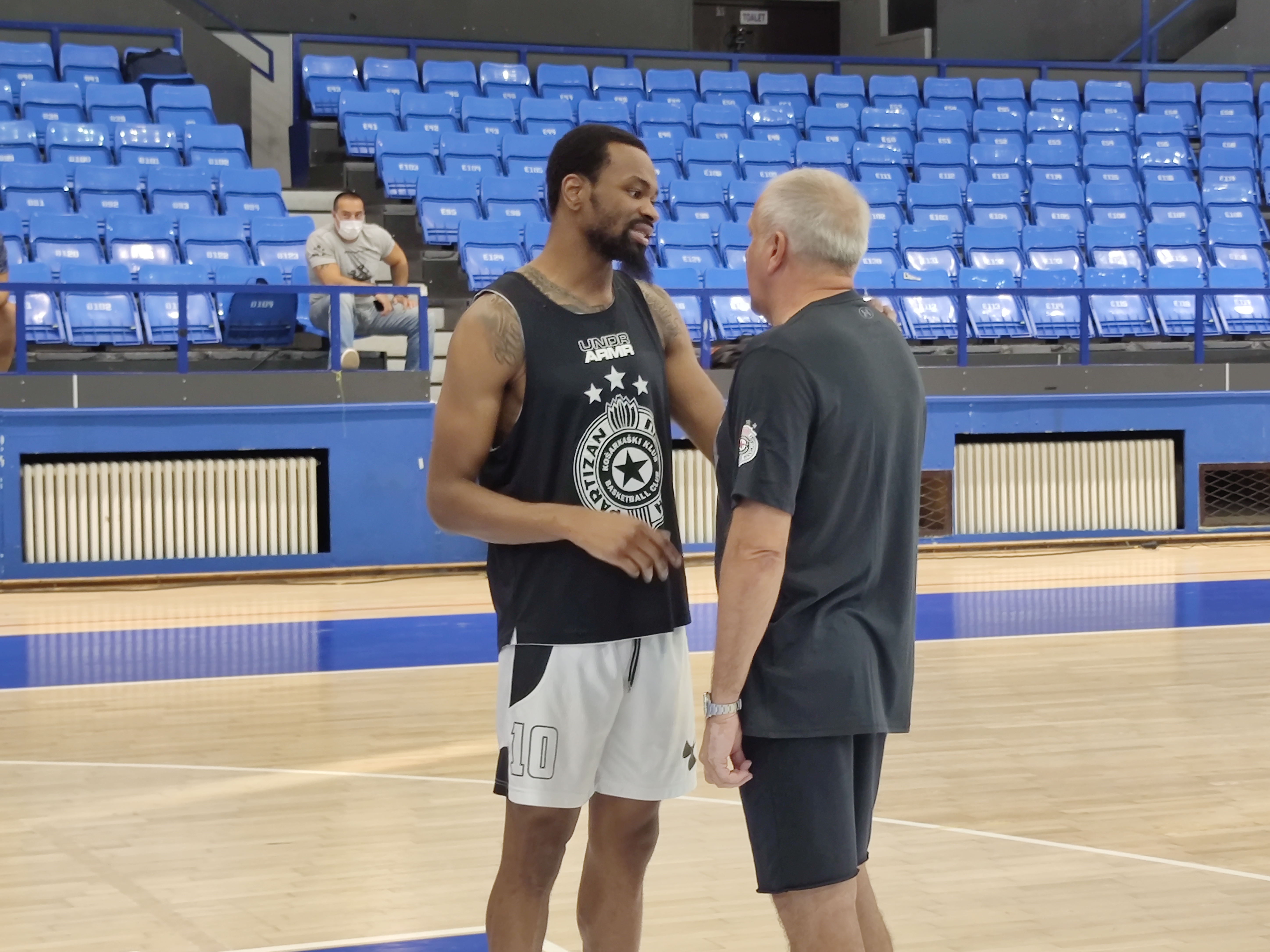 Kevin Panter i Željko Obradović