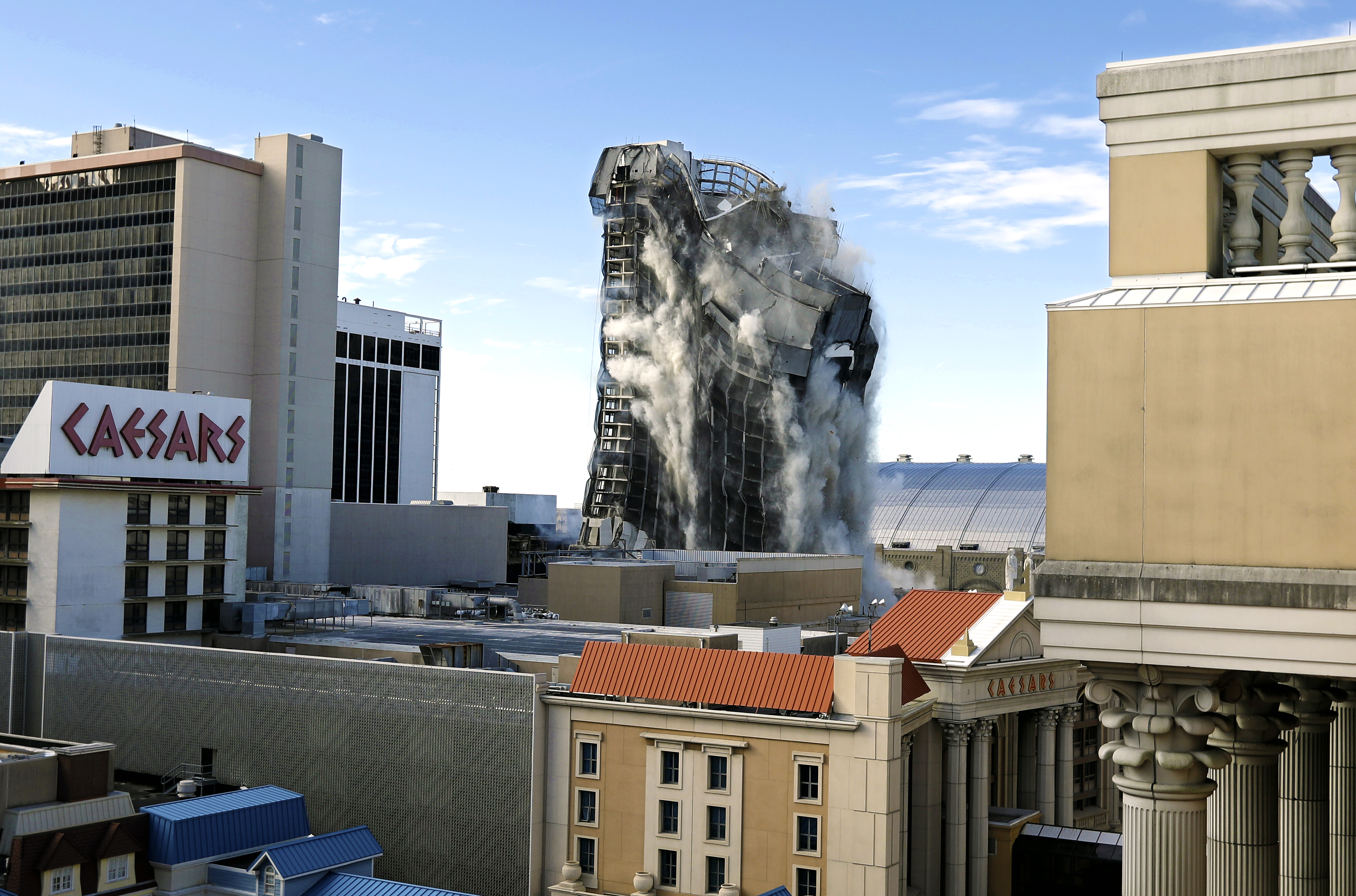 Trump Plaza Hotel and Casino Atlantic City New JerseyImploded
