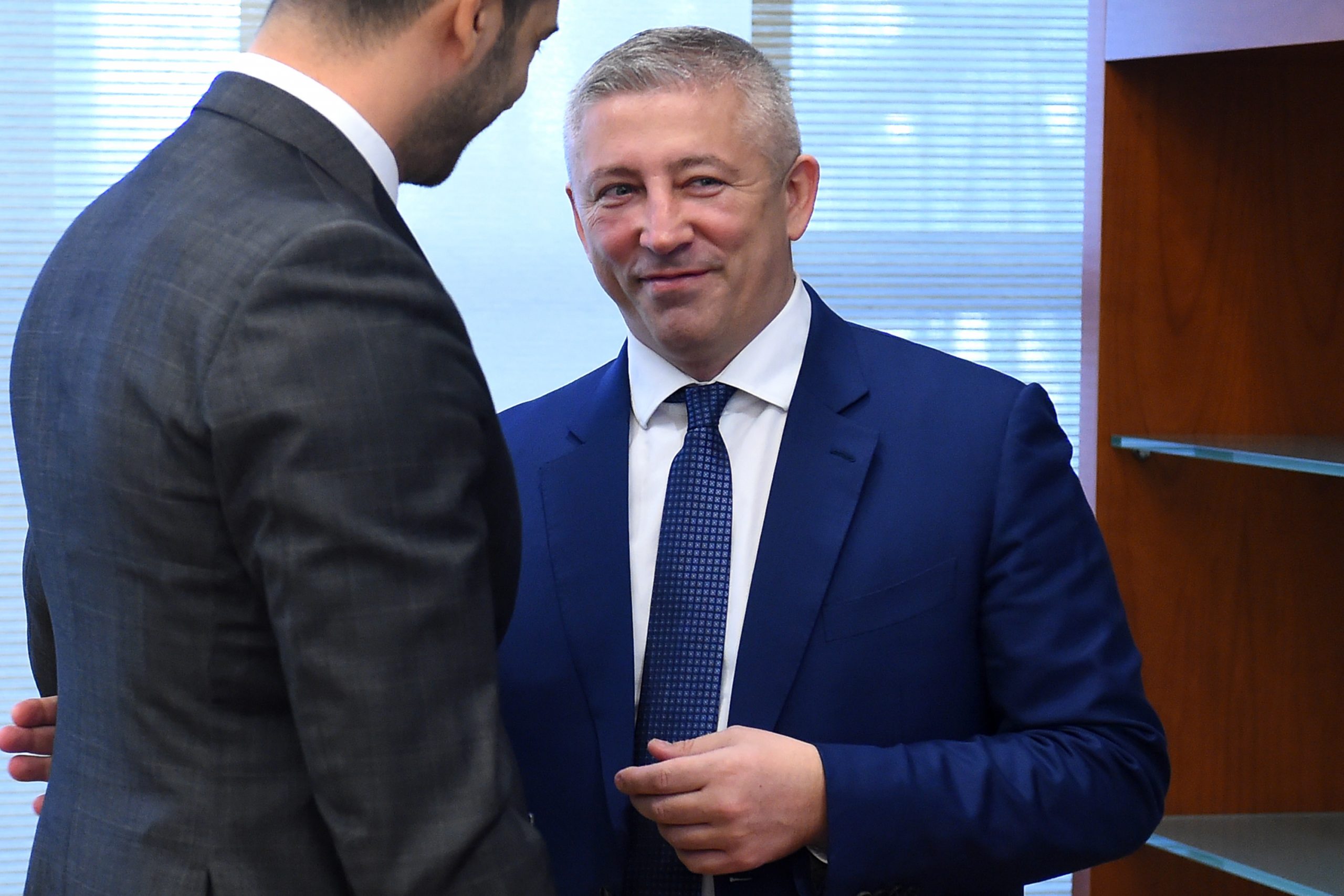 Beograd, 1. marta 2021 - ARHIVSKA FOTOGRAFIJA OD 20. decembra 2019 - Predsednik Fudbalskog saveza Srbije Slavisa Kokeza. FOTO TANJUG/ DRAGAN KUJUNDZIC/bs