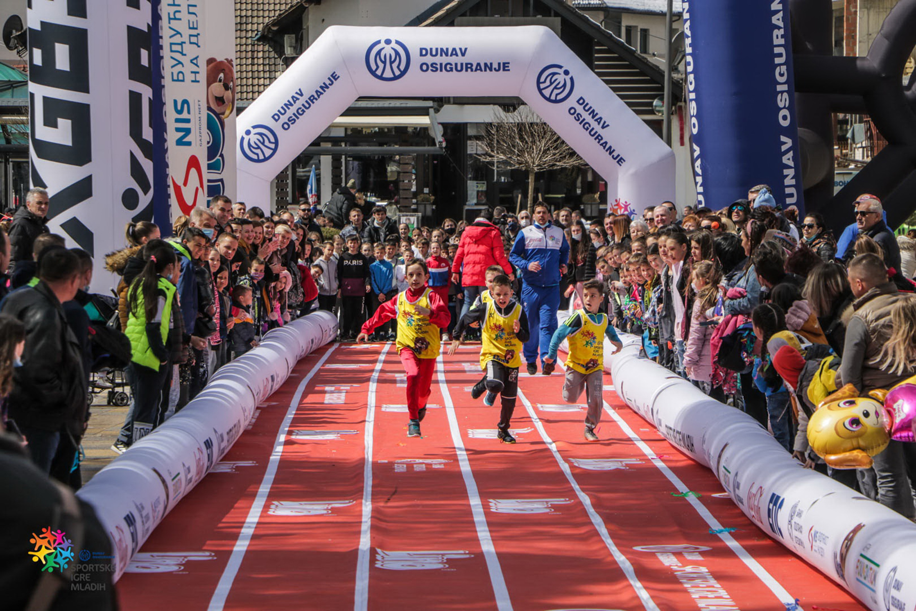 Dunav
osiguranje Sportskih igara mladih na Zlatiboru, 10. aprila 2021.