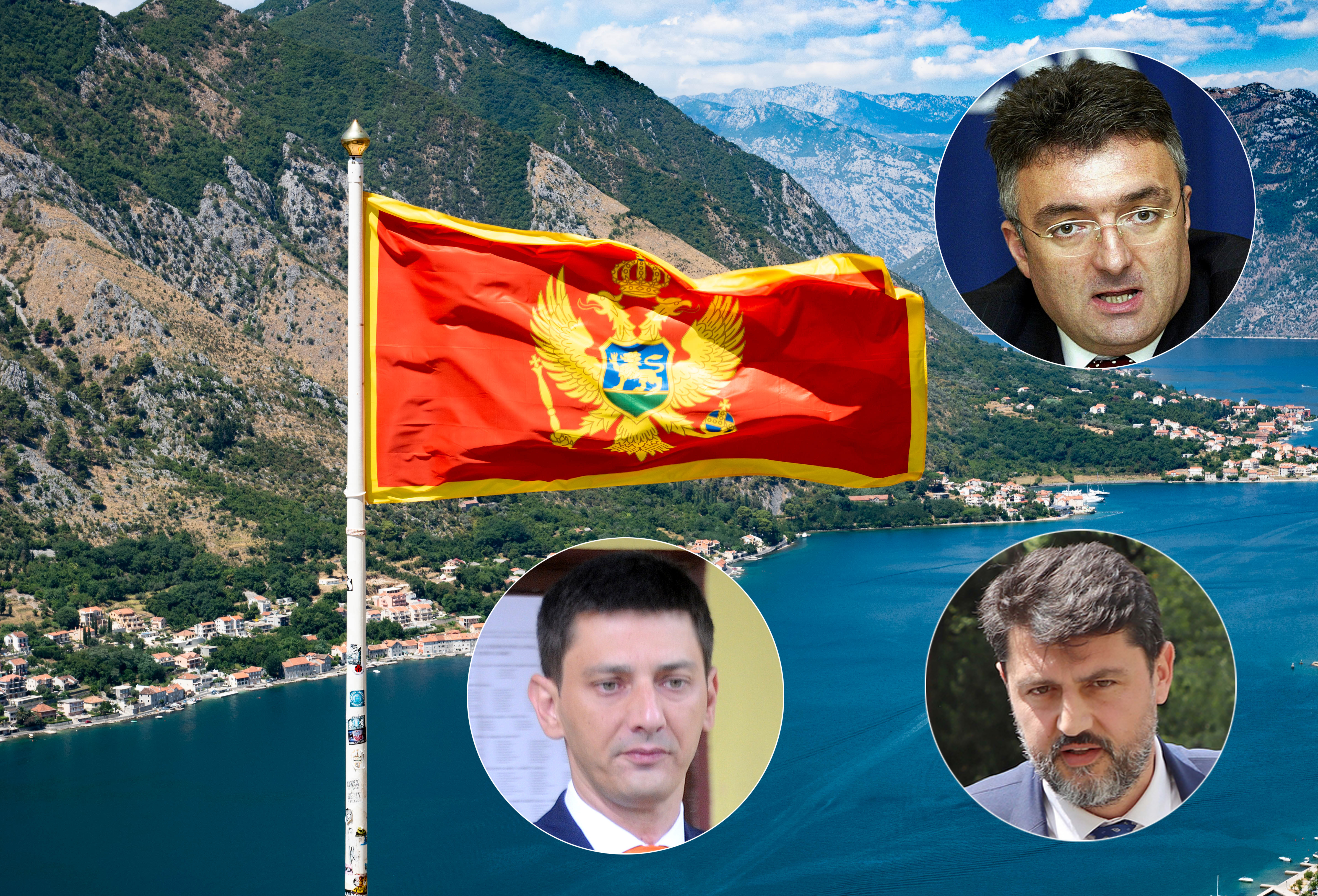 Miodrag Vlahović, Vladimir Božović, Darok Pajović, kombo Foto: Shutterstock/TIM SLOAN / AFP / Profimedia/EPA/BORIS PEJOVIC/E-Stock/Petar Jovanović