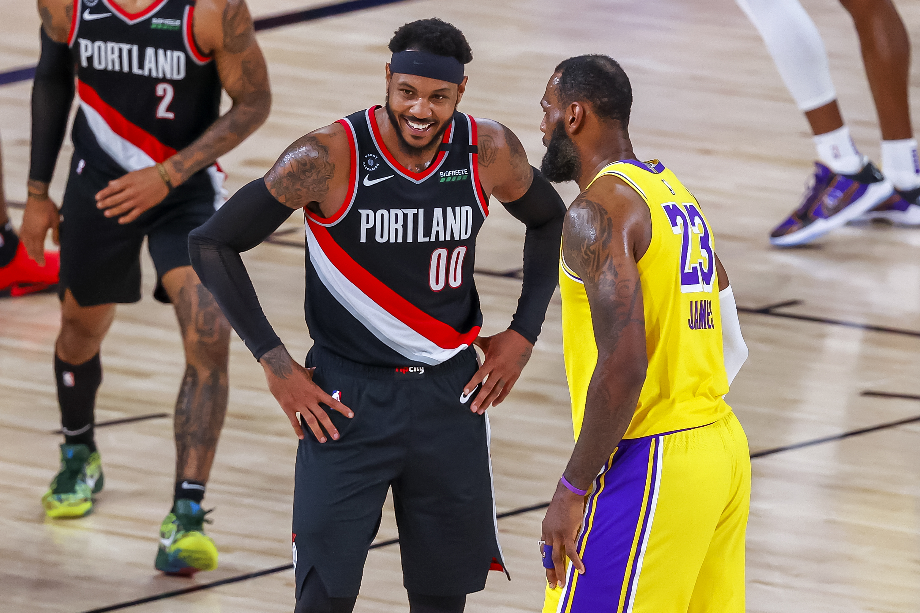 Portland Trail Blazers at Los Angeles Lakers