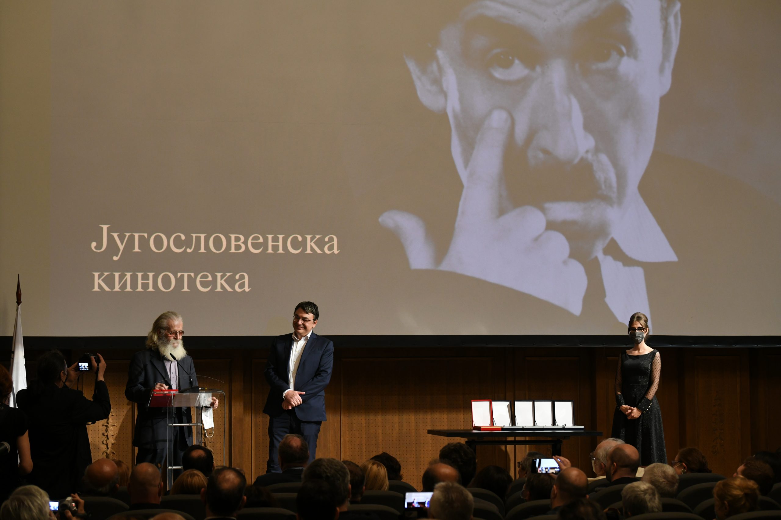 Beograd 06. jun 2021. Dodela nagrada Jugoslovenska kinoteka  Zlatni pečat Foto:Goran Srdanov/Nova.rs