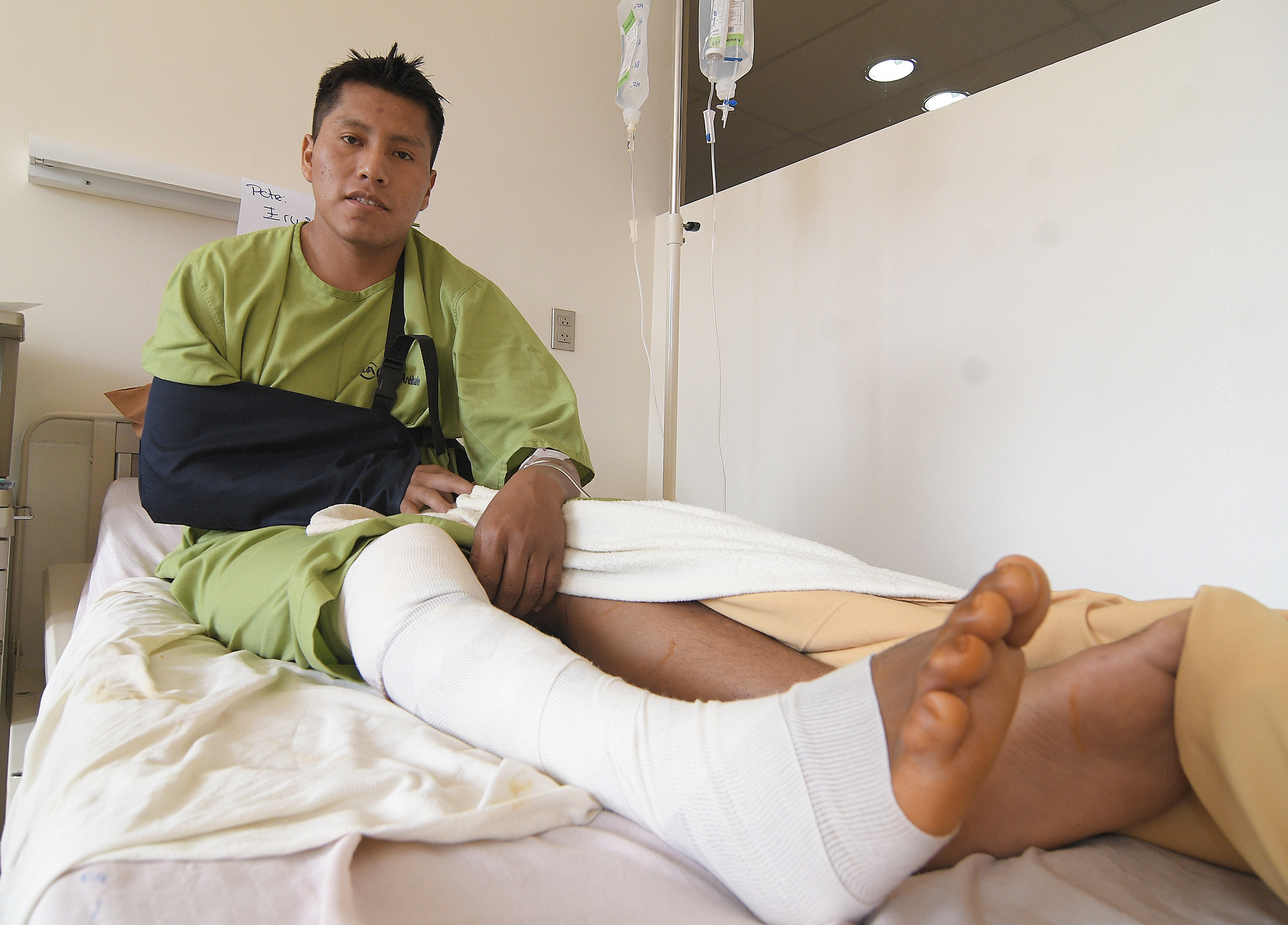 Erwin Tumiri defeated death in Colombian skies and on a Bolivian route