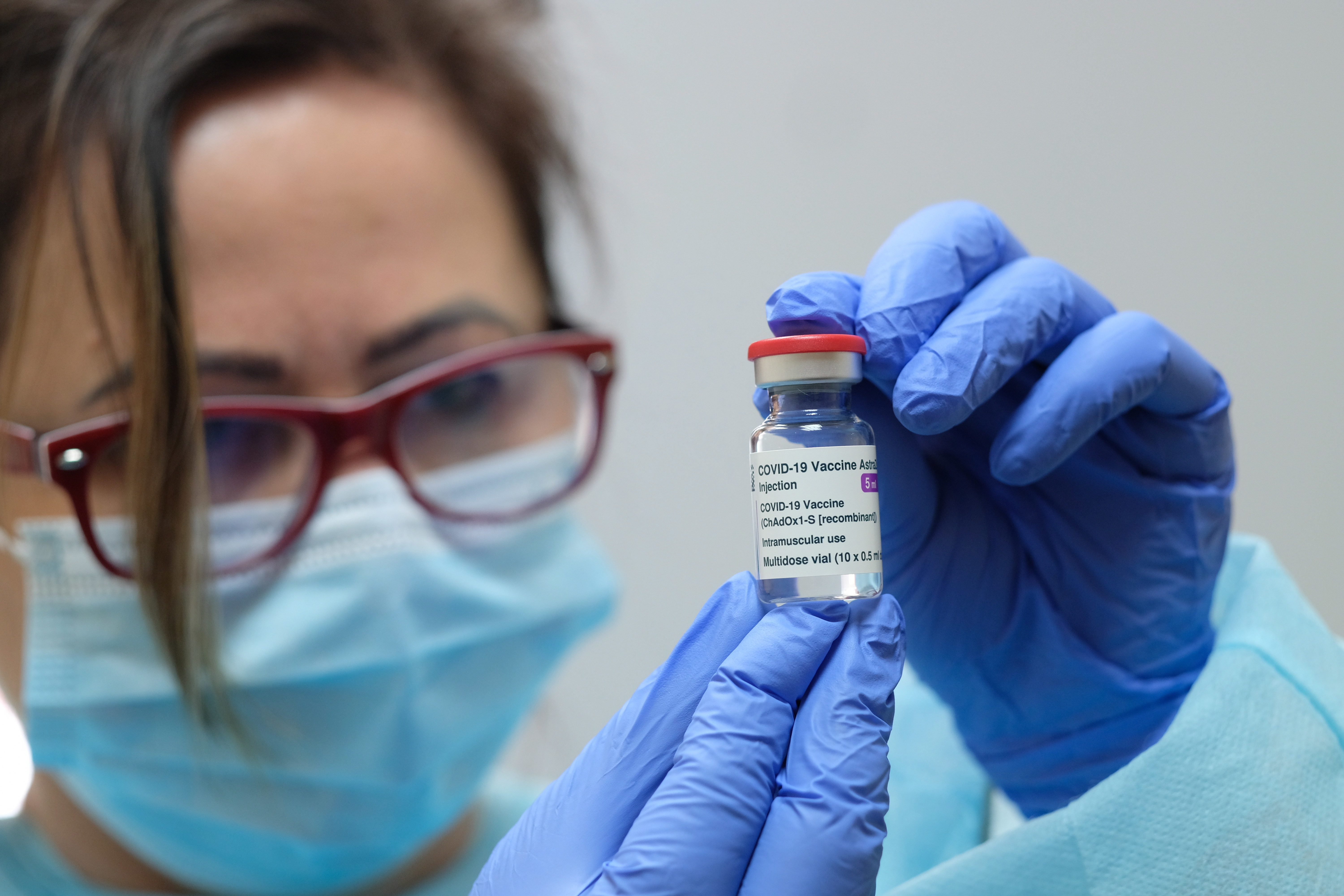 Teachers start Astra Zeneca COVID19 vaccination in Poland