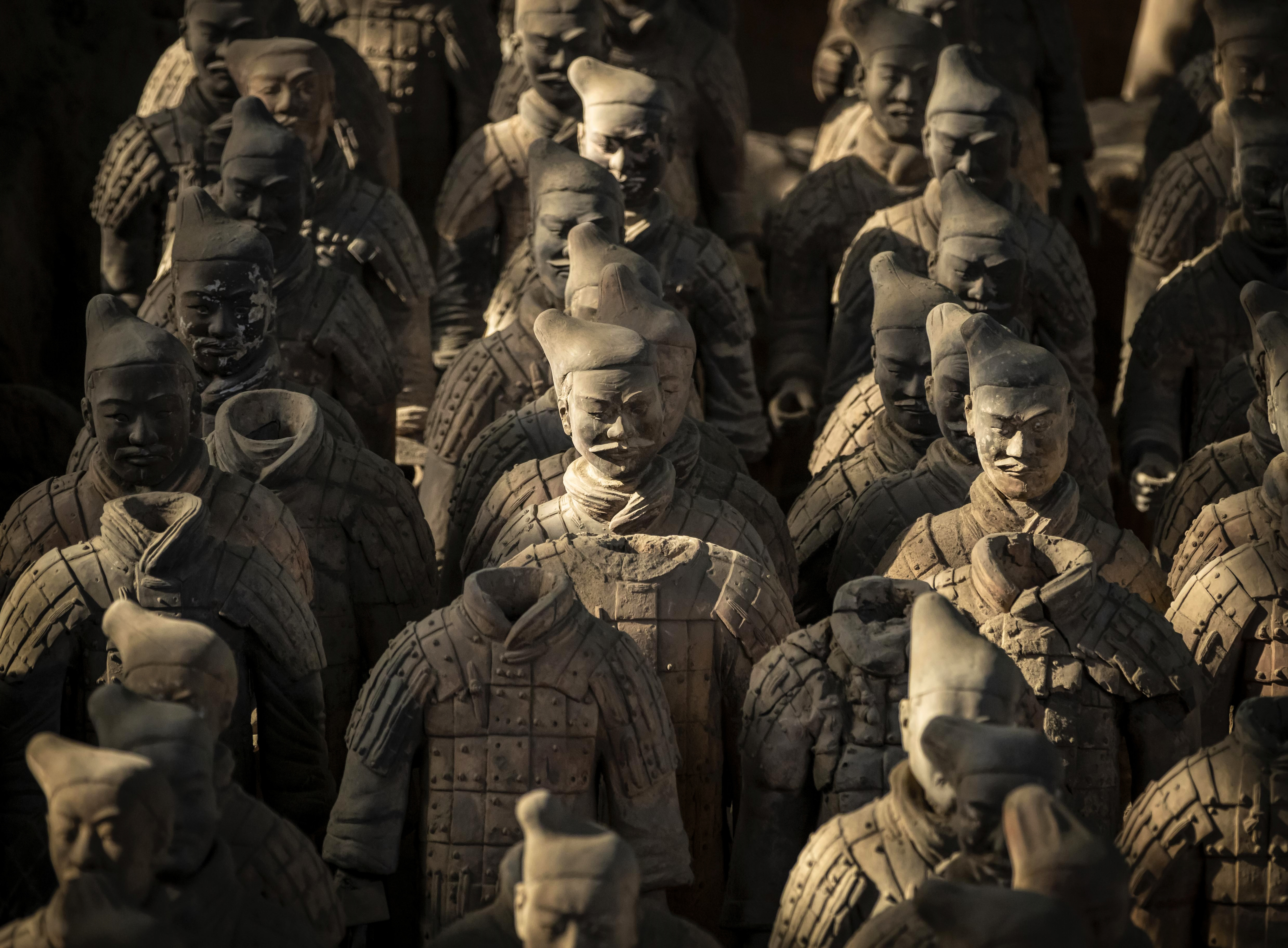 Terracotta Warriors museum in China