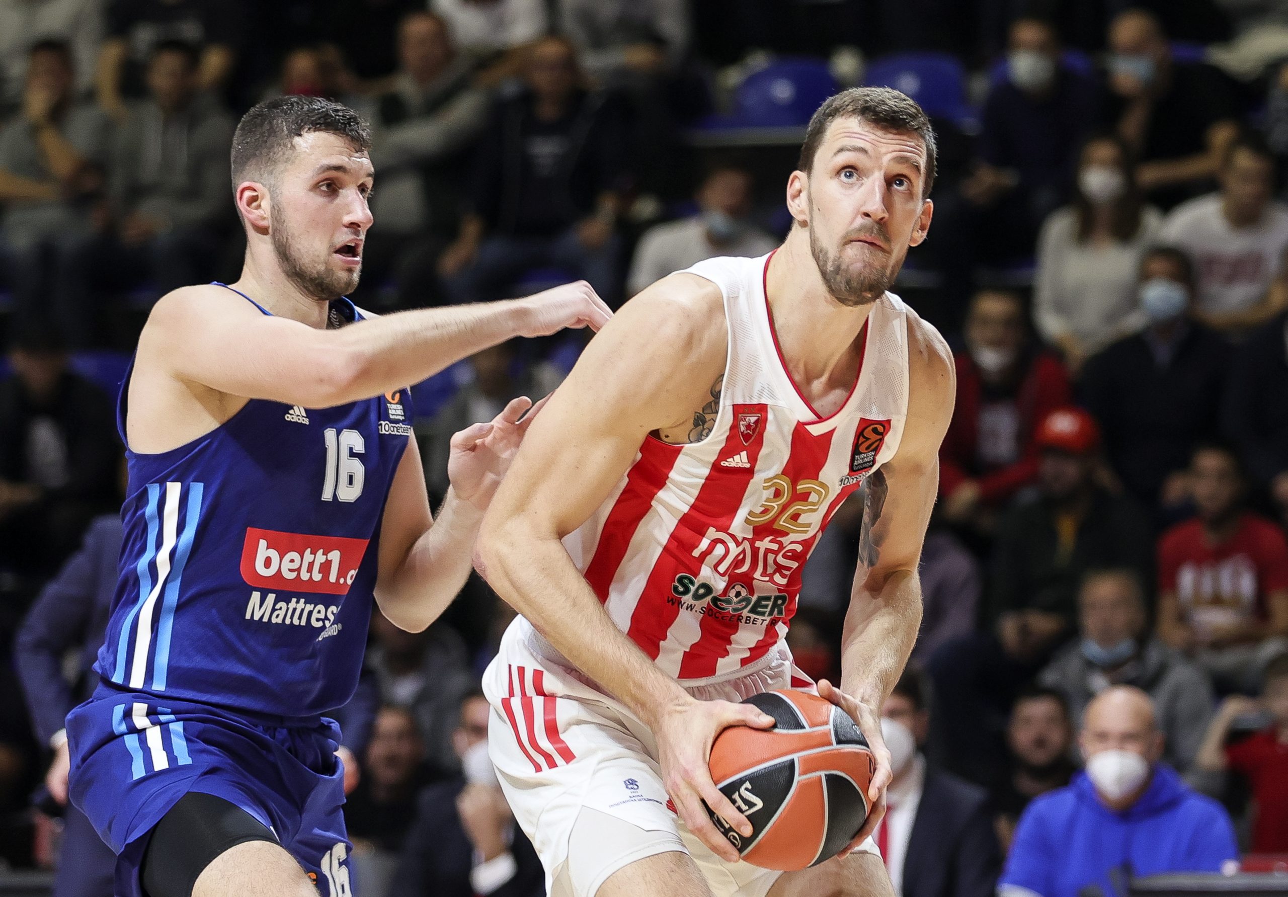 Euroleague - Season 2021-2022 - Crvena Zvezda v Alba Berlin
Beograd, 22.10.2021.
foto: Srdjan StevanovicStarsport.rs ©