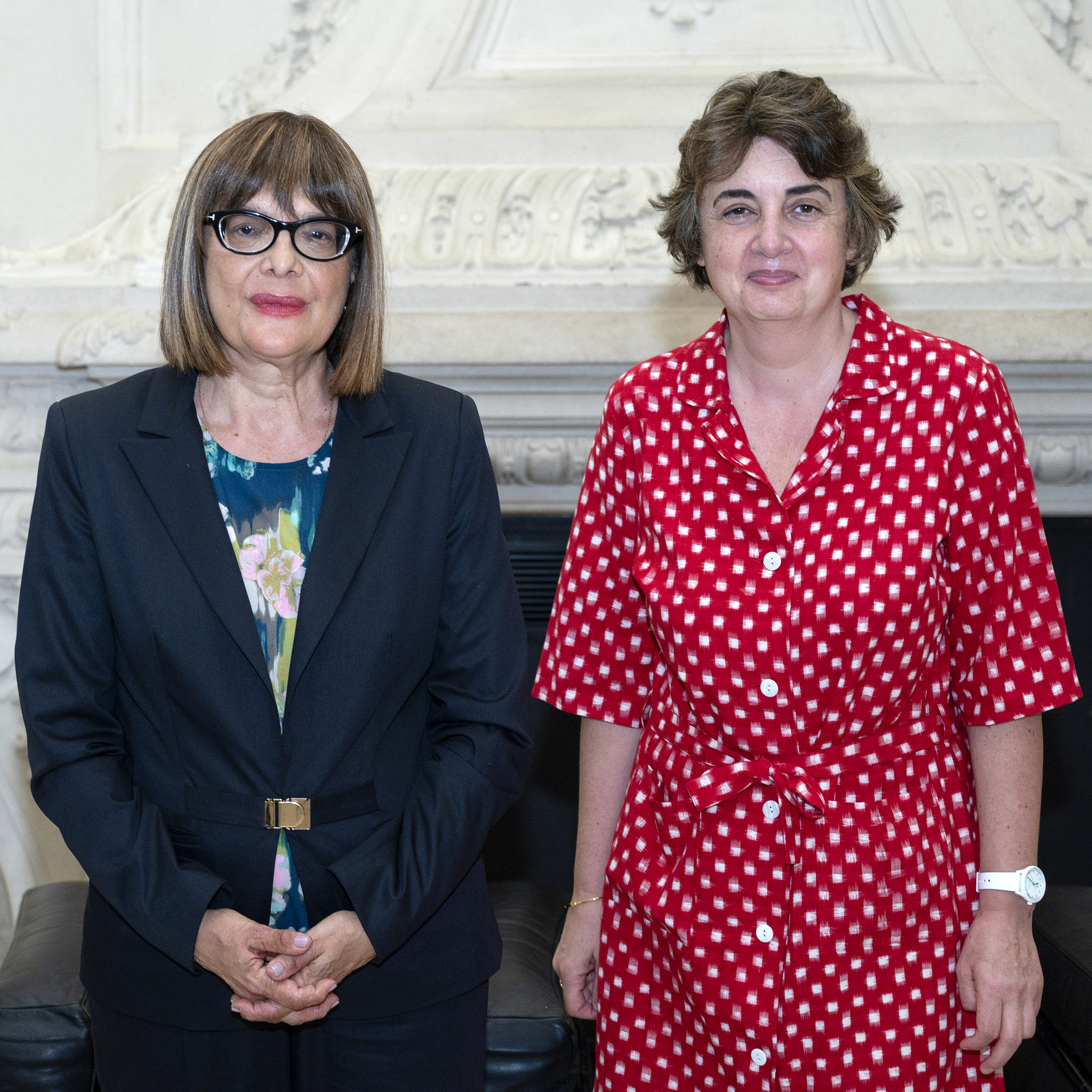 Ministarka kulture Maja Gojković, direktorka Orseja Lorens de Kar