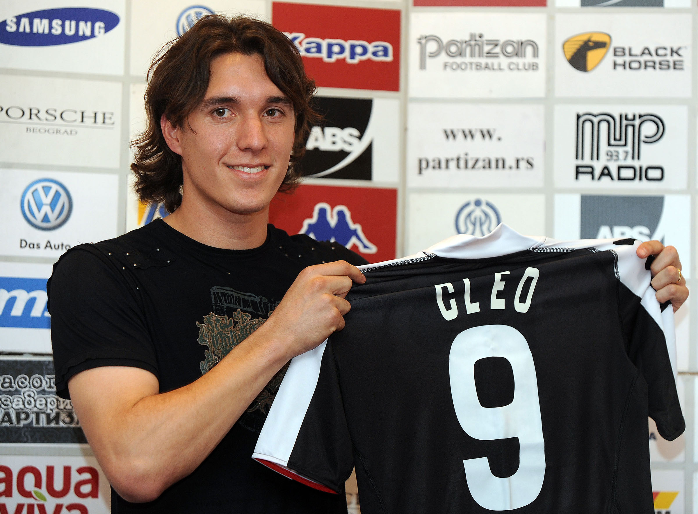 Fudbal.Cleverson Cordova Cleo, bivsi igrac Crvene Zvezde, novo pojacanje FK Partizana.Beograd, 19.06.2009..Photo: © Srdjan Stevanovic/Starsportphoto.com