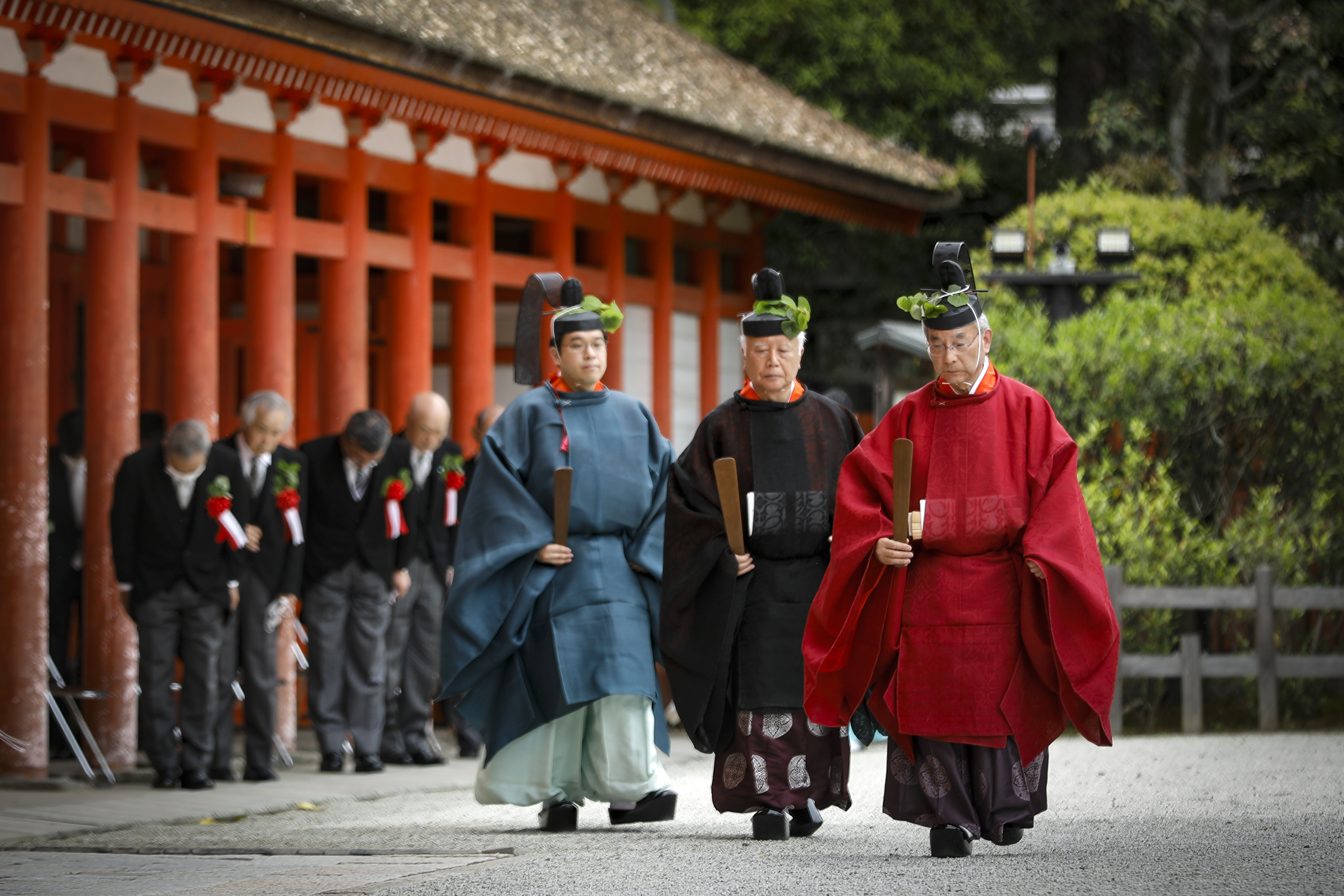 Kyoto's traiditonal Aoi festival held to beat pandemic but largely scaled down