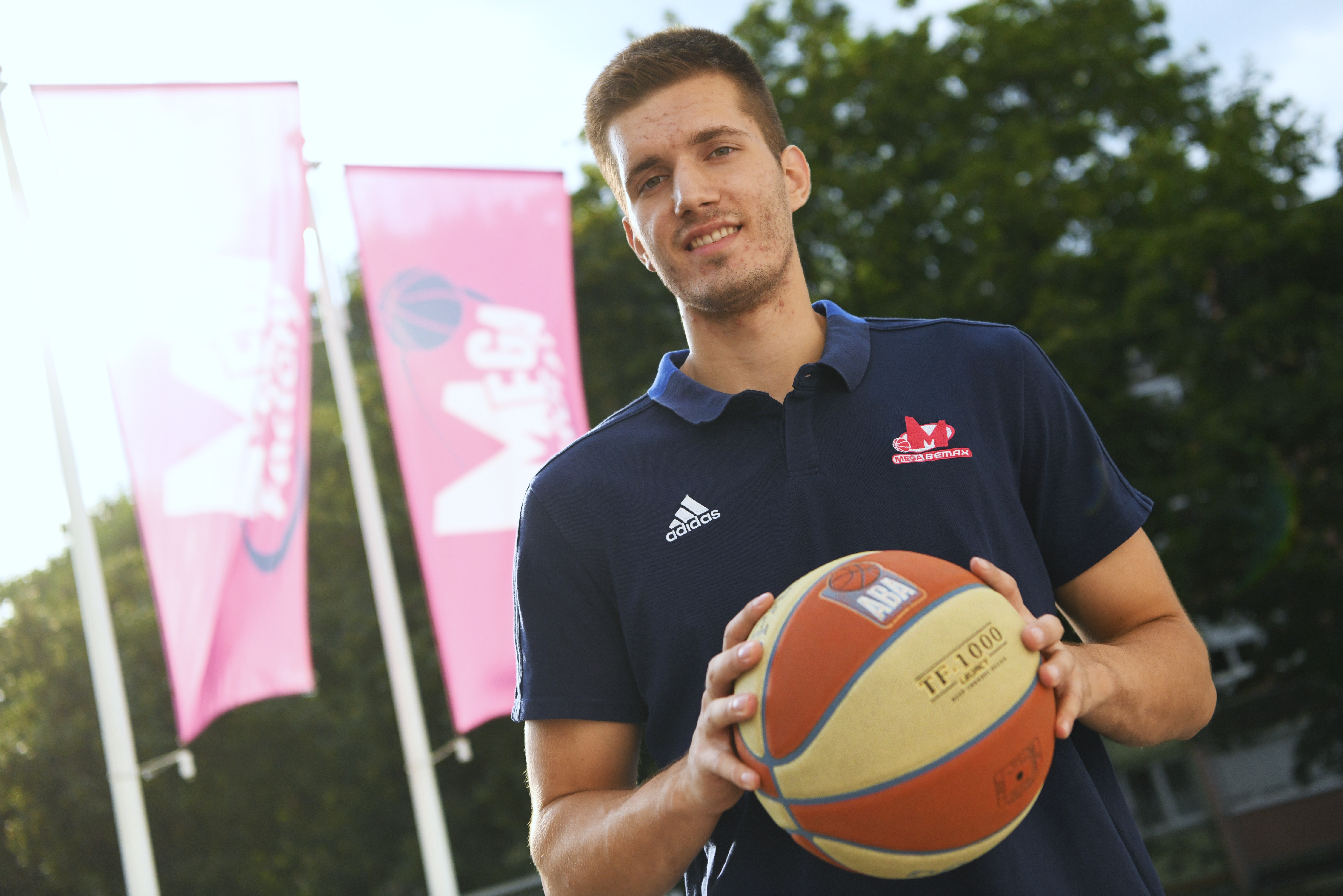 Beograd 07. avgust 2020. Filip Petrusev kosarkas Mega Bemaks intervju Foto:Vesna Lalić/Nova.rs