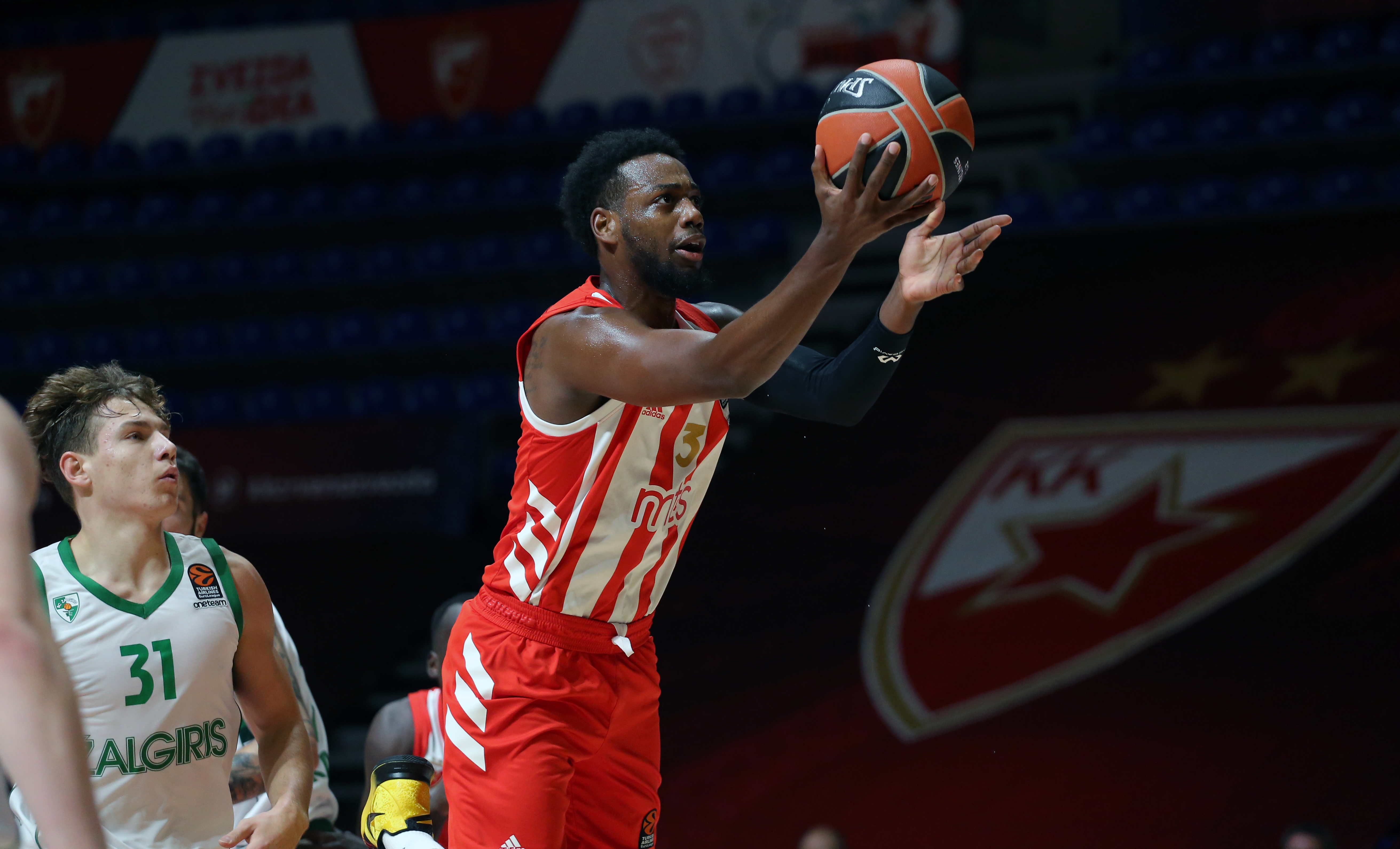 Jordan Loyd Evroliga, Euroleague basketball, kosarka, Crvena Zvezda - Zalgiris, Beograd, Srbija, Oktobar 13, 2020. 13.10.2020.
foto: Djordje Kostic / STARSPORT