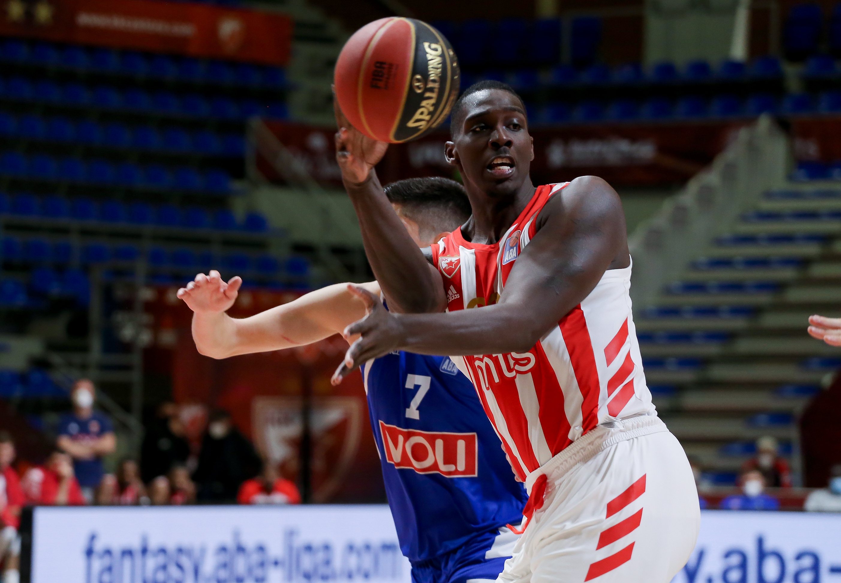 Aba liga Crvena Zvezda - Buducnost in Belgrade, Serbia, 6.12.2020.