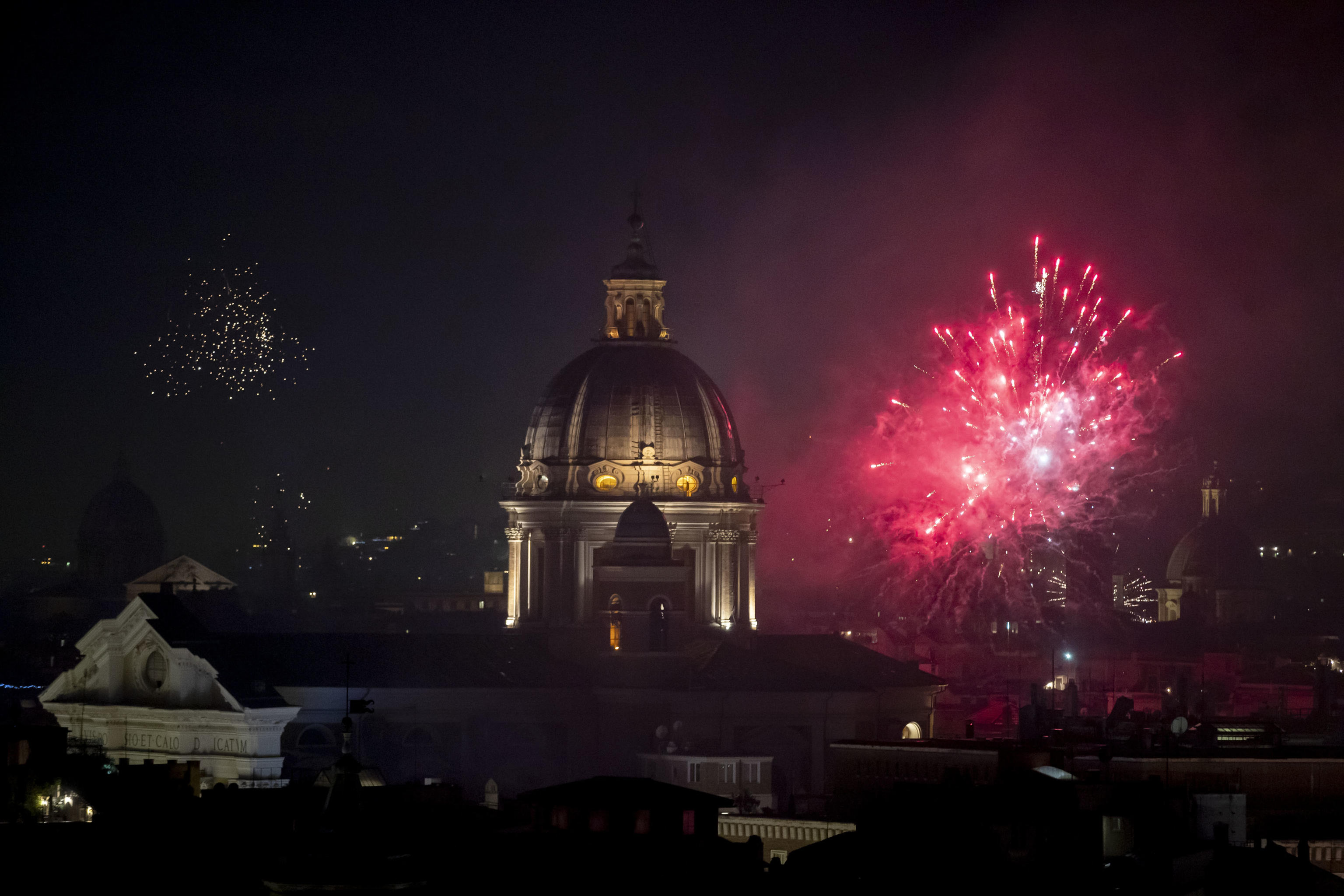 New Year 2021 during the 2nd wave of the Covid-19 coronavirus pandemic in Italy