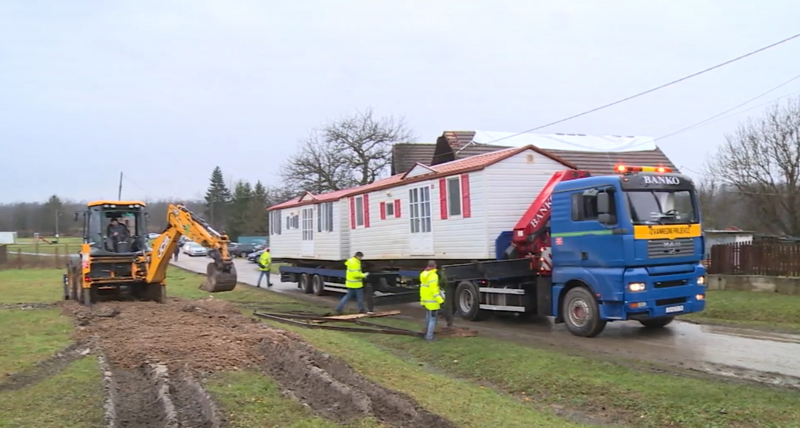 Mobilne kuće, Petrinja, Hrvatska, pomoć, zemljotres Foto: N1 Zagreb