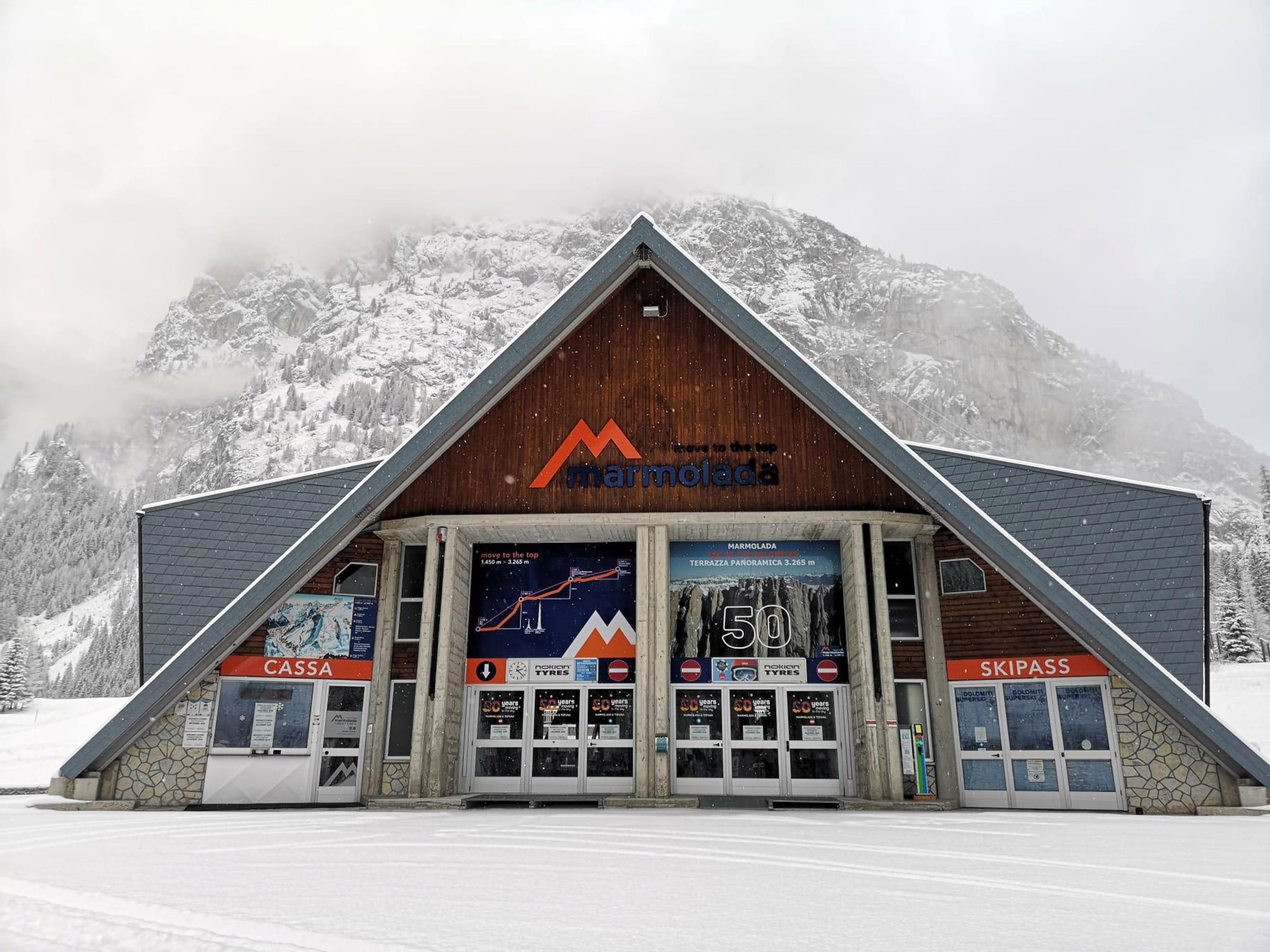 Snow in Malga Ciapela - Belluno
