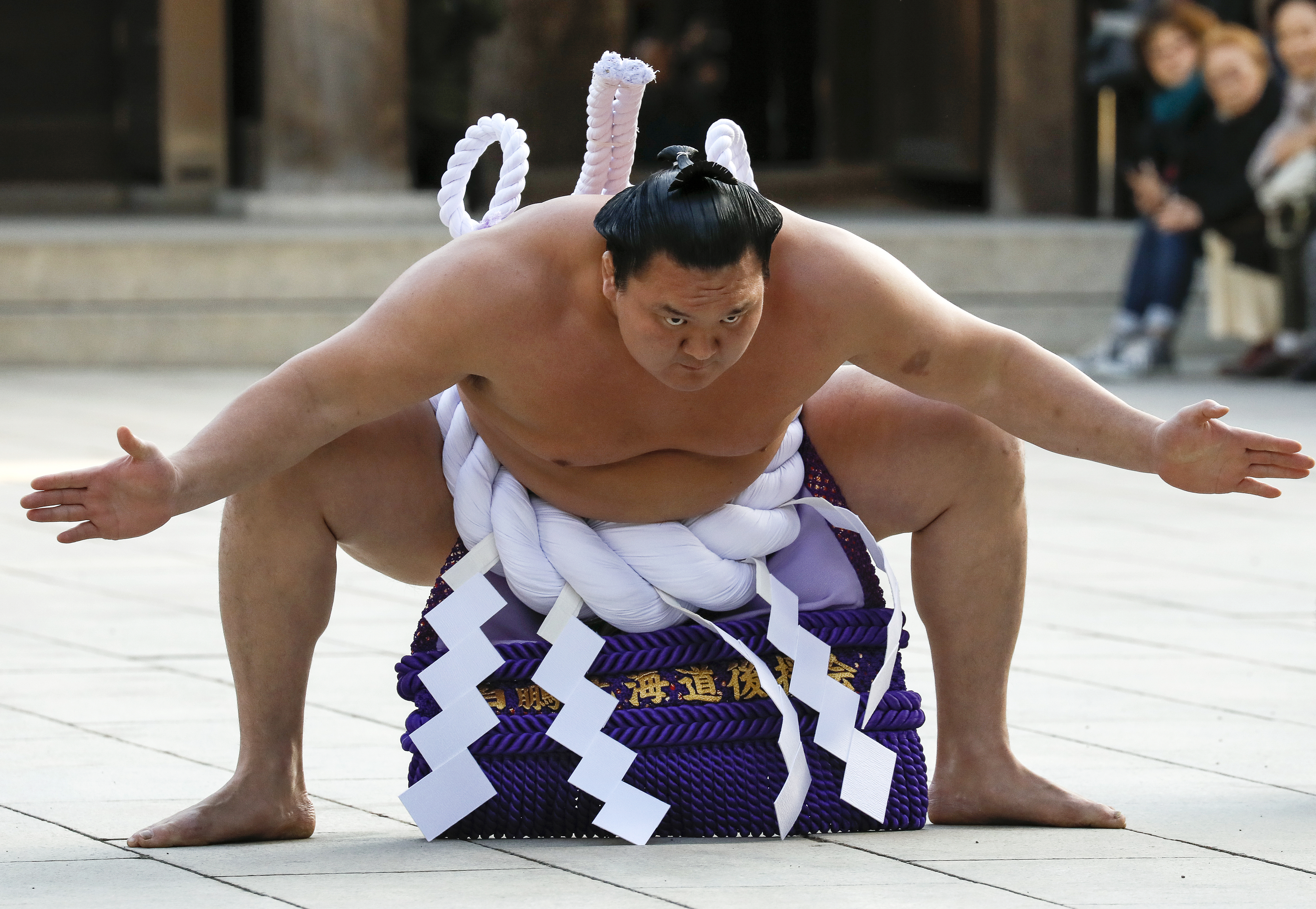 New Year Grand Sumo tournament