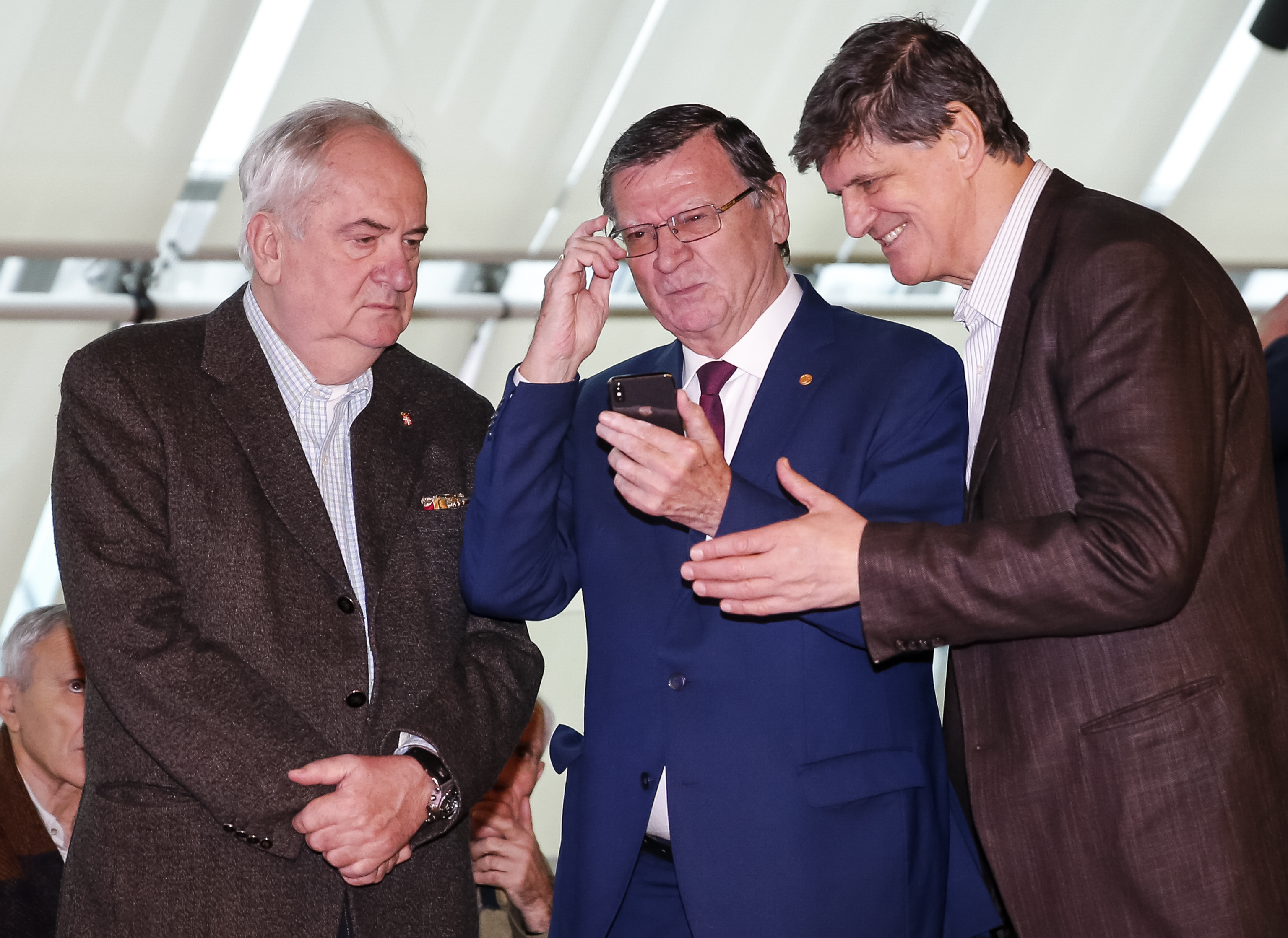 Odbojkaski Savez Srbije-Godisnje Nagrade 2018
Bozidar Maljkovic (L) Aleksandar Boricic and Zarko Zecevic (R)
Beograd, 26.12.2018.
foto: Srdjan Stevanovic/Starsportphoto ©