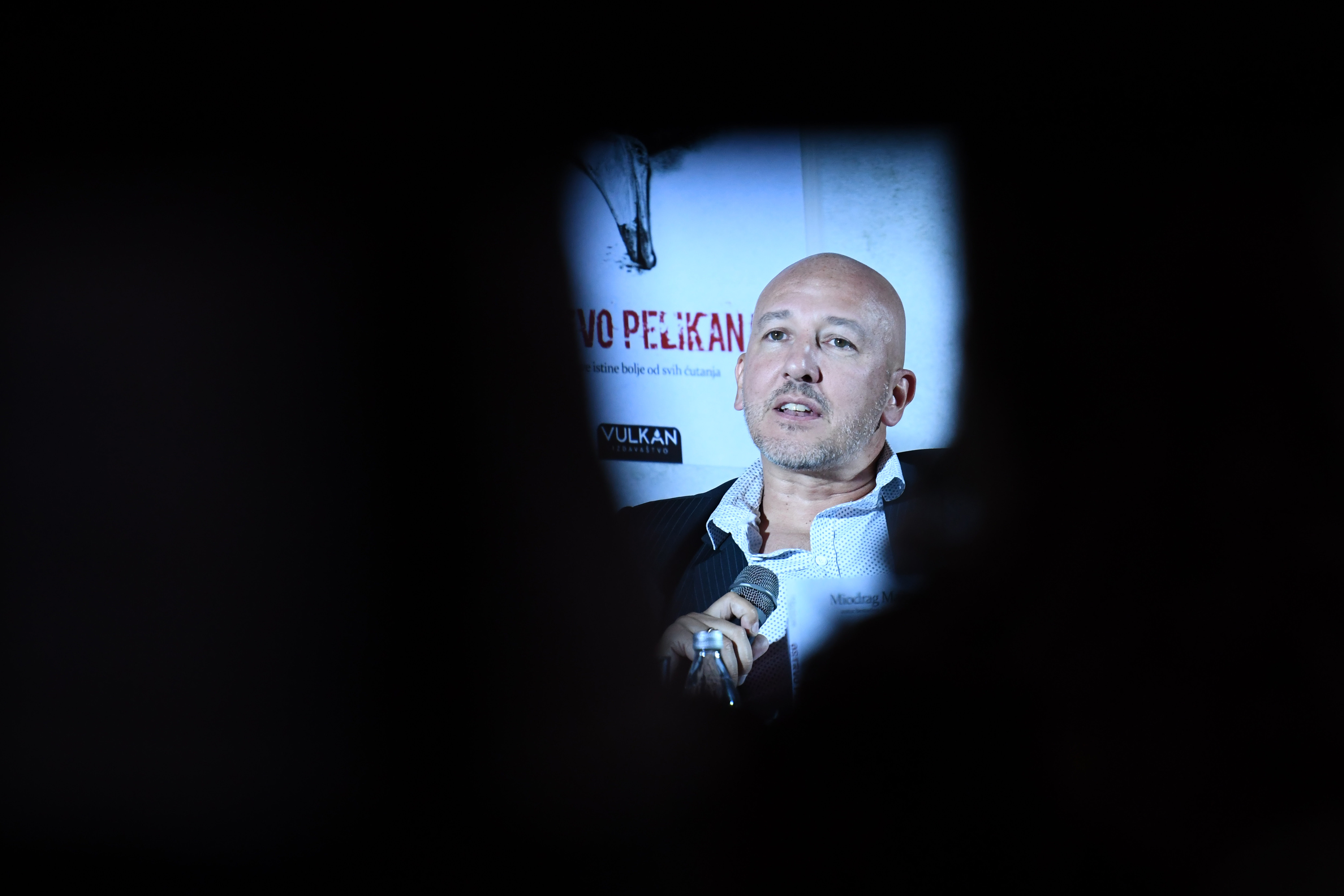 Beograd 22. septembar 2020. Promocija novog romana Ostrvo pelikana sudije Miodraga Majica na Dorcol Platzu Foto:Goran Srdanov/Nova.rs