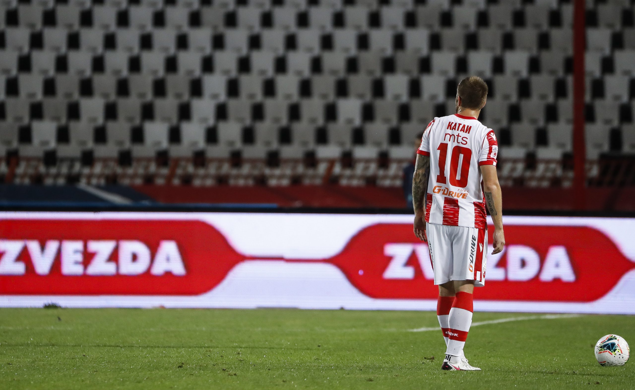 Fudbal-UEFA Champions League Qualification First Leg-FK Crvena Zvezda v Europa F.C
Aleksandar Katai
Beograd, 18.08.2020.
foto: Srdjan Stevanovic/Starsportphoto ©