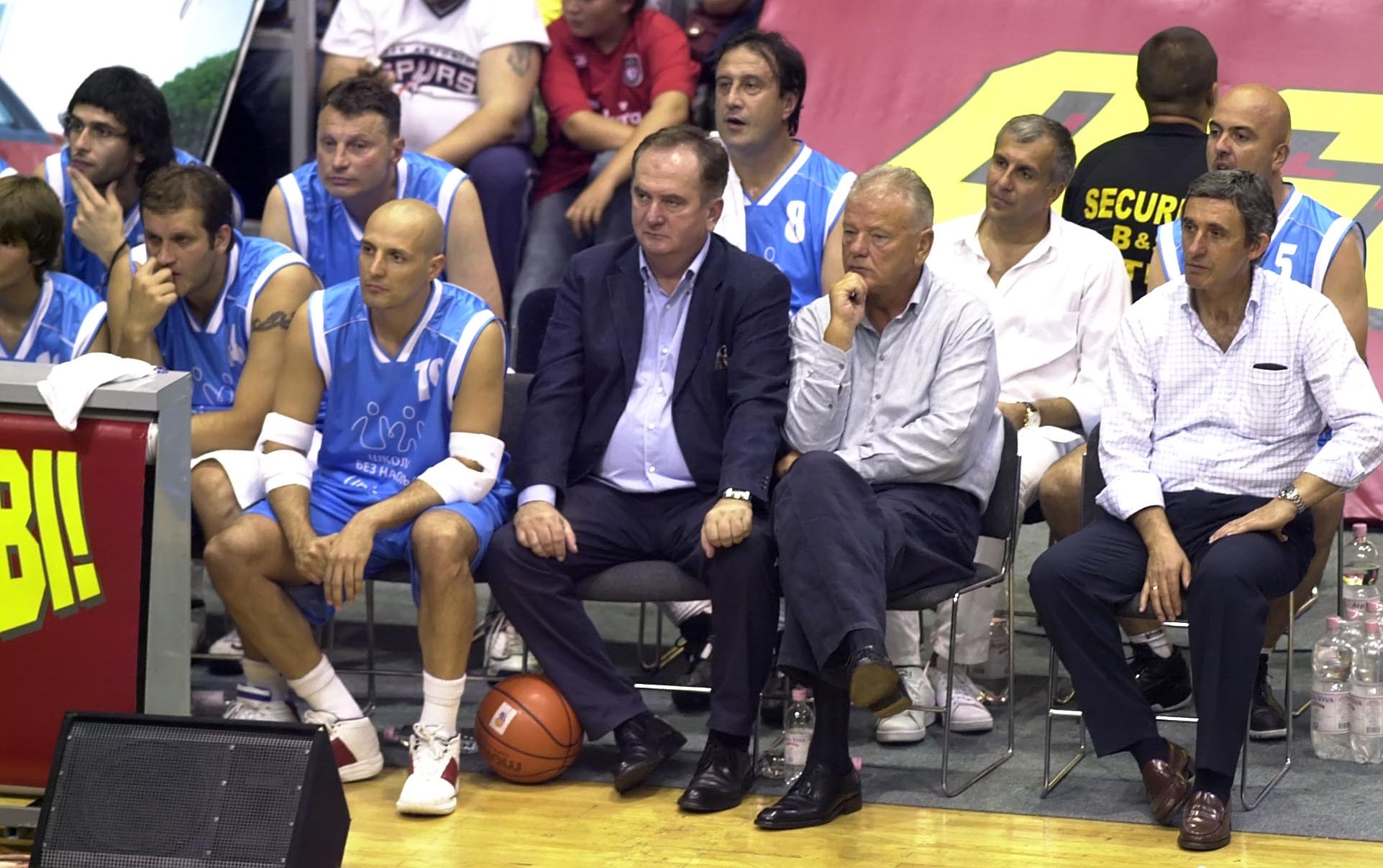 Božidar Maljković, Željko Obradović, Svetislav Kari Pešić, Dušan Duda Ivković