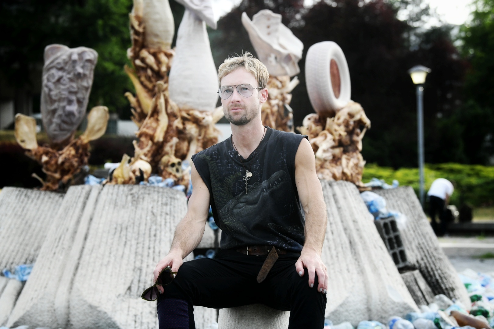 Beograd 25.06.2021. Maks Huper Šnajder Oktobarski salon, otvaranje, početak Foto: Vesna Lalić/Nova.rs