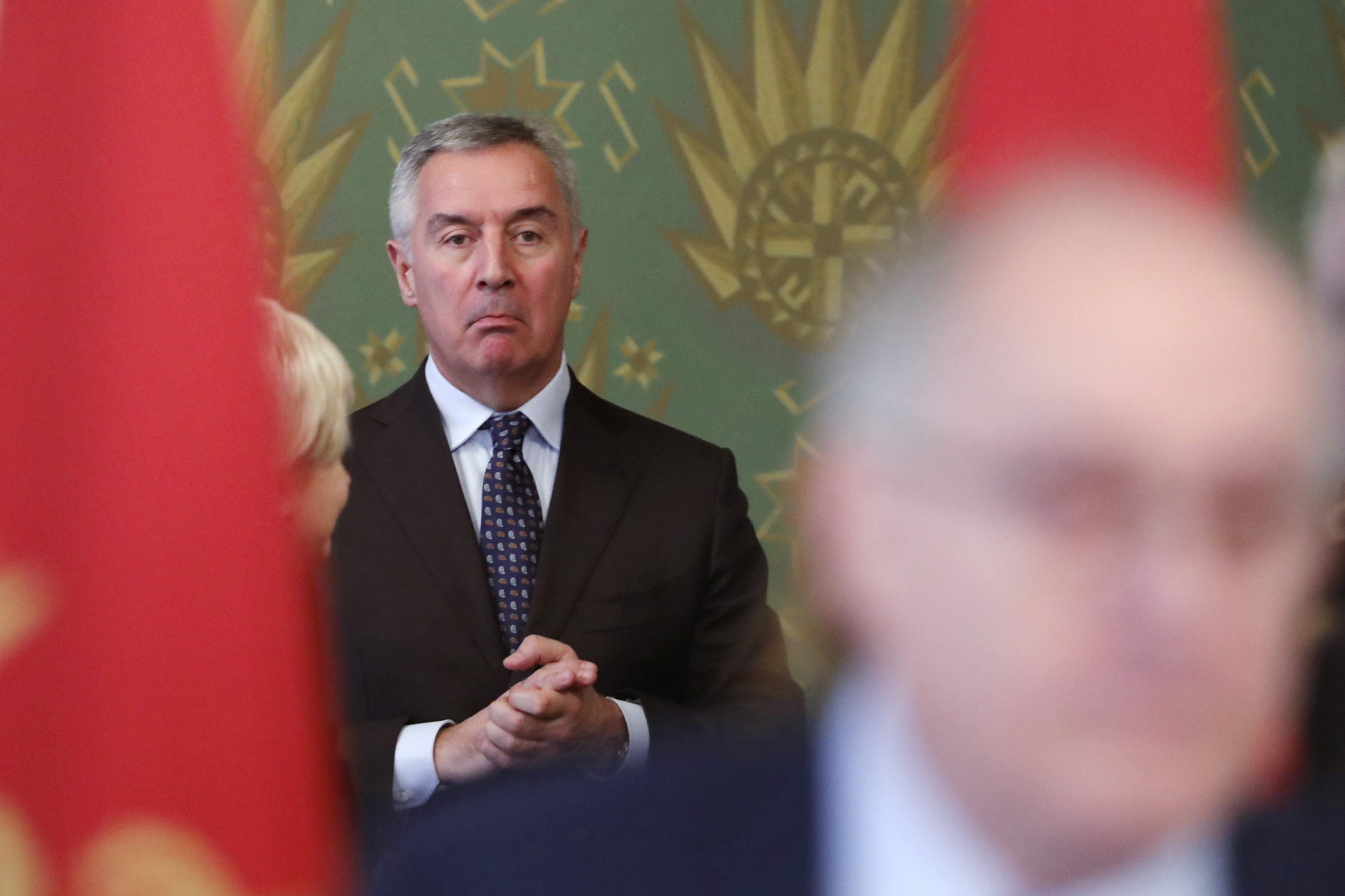Montenegro President Milo Djukanovic visits Latvia
