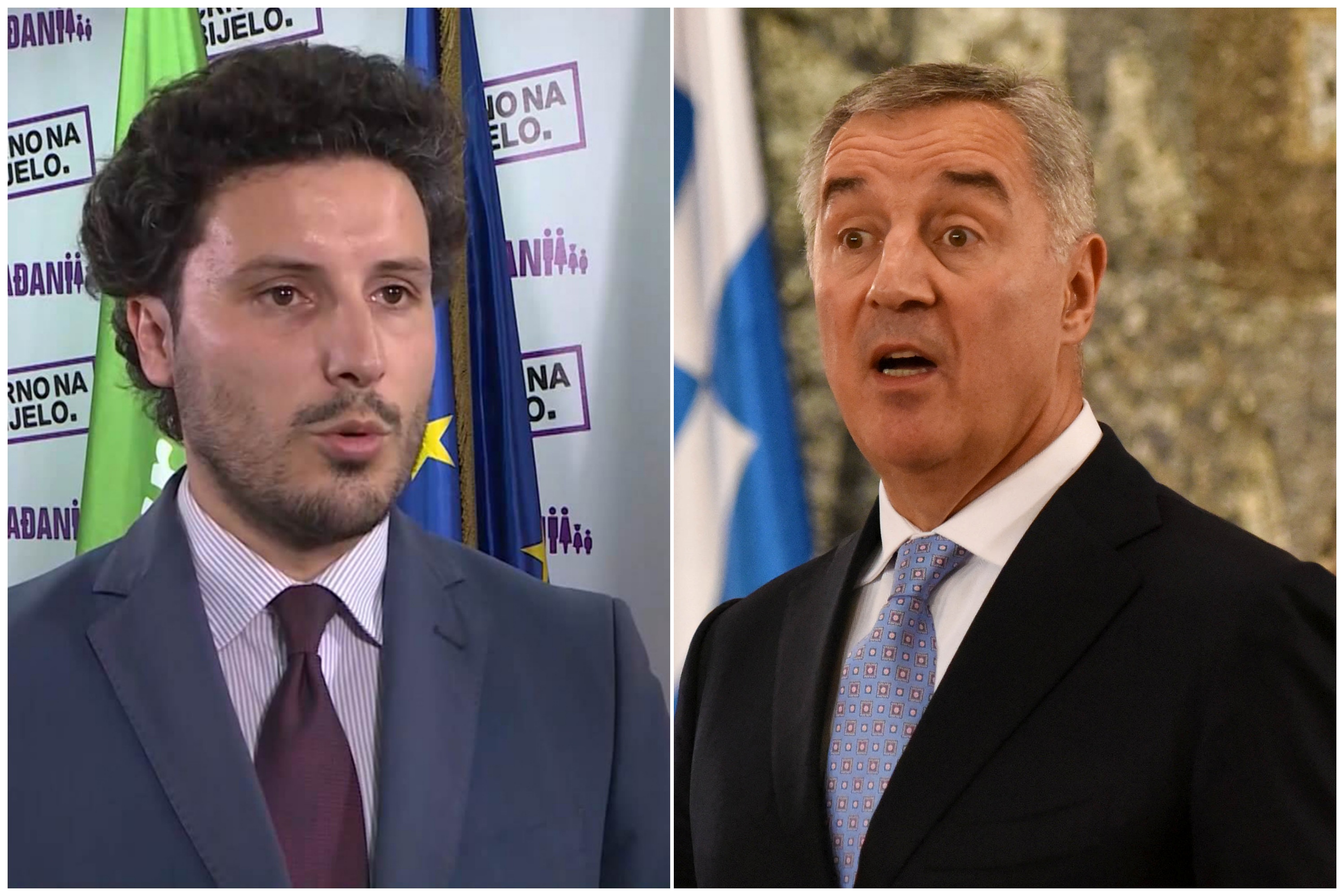 Dritan Abazovic Milo Djukanovic